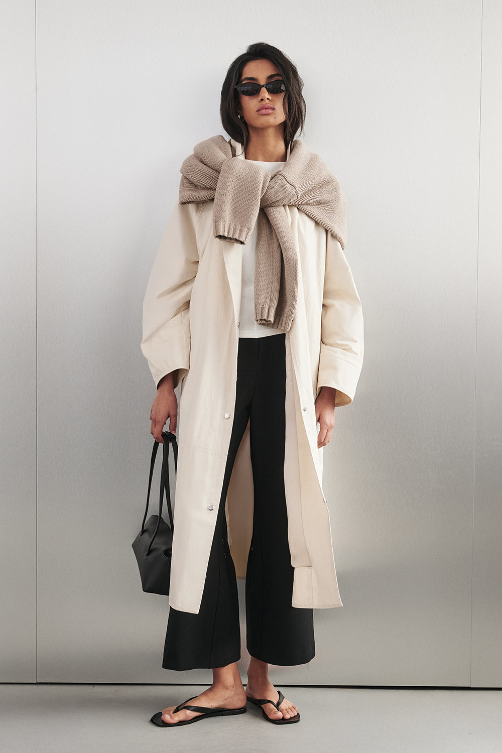 ジャケット・アウター Ameri vintage 4WAY SHEER DOCKING TRENCH MARIS OYSTER LW TRENCH COAT – DISSH