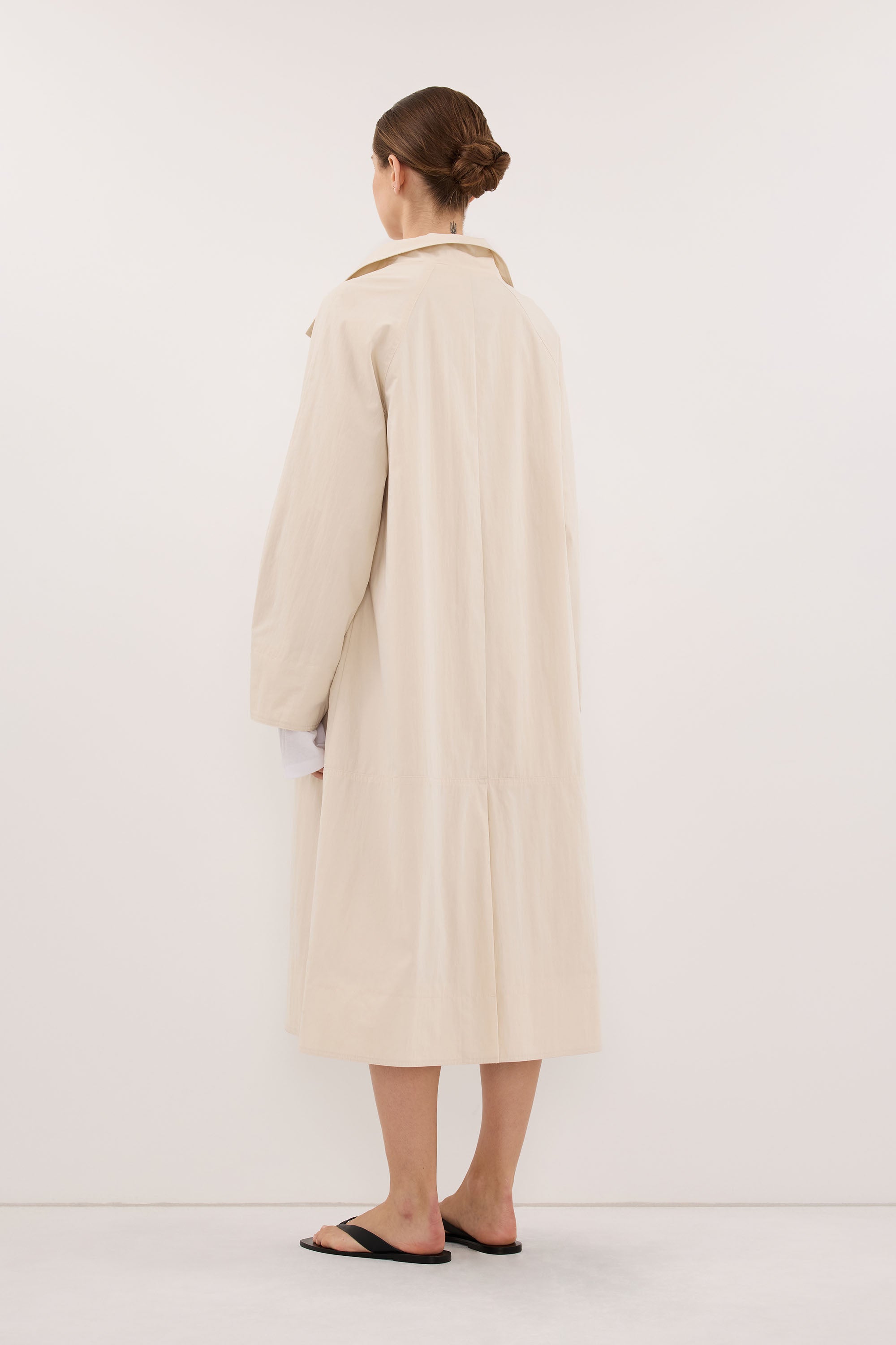 MARIS OYSTER LIGHTWEIGHT TRENCH COAT - PRE ORDER