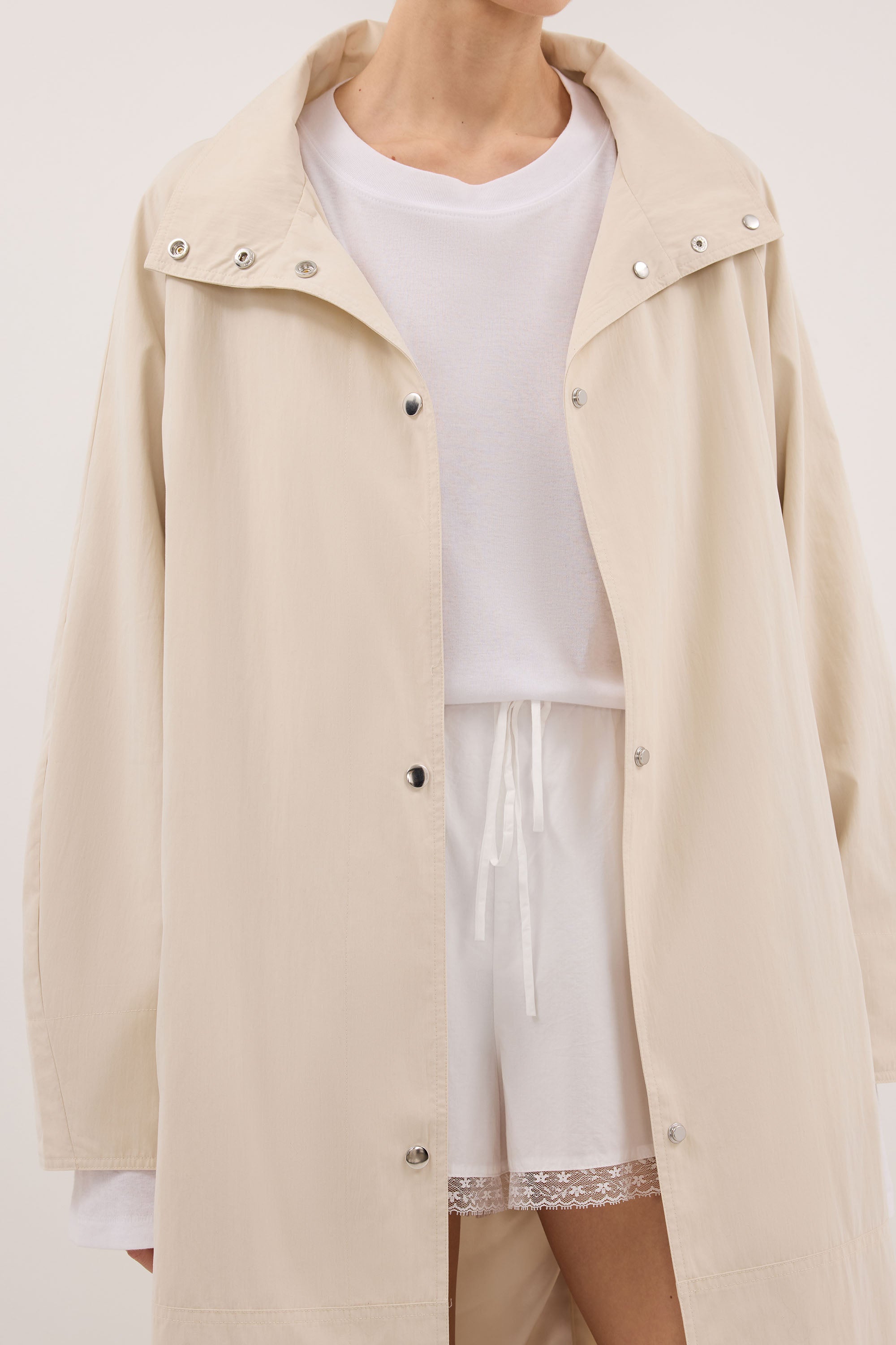 MARIS OYSTER LIGHTWEIGHT TRENCH COAT - PRE ORDER