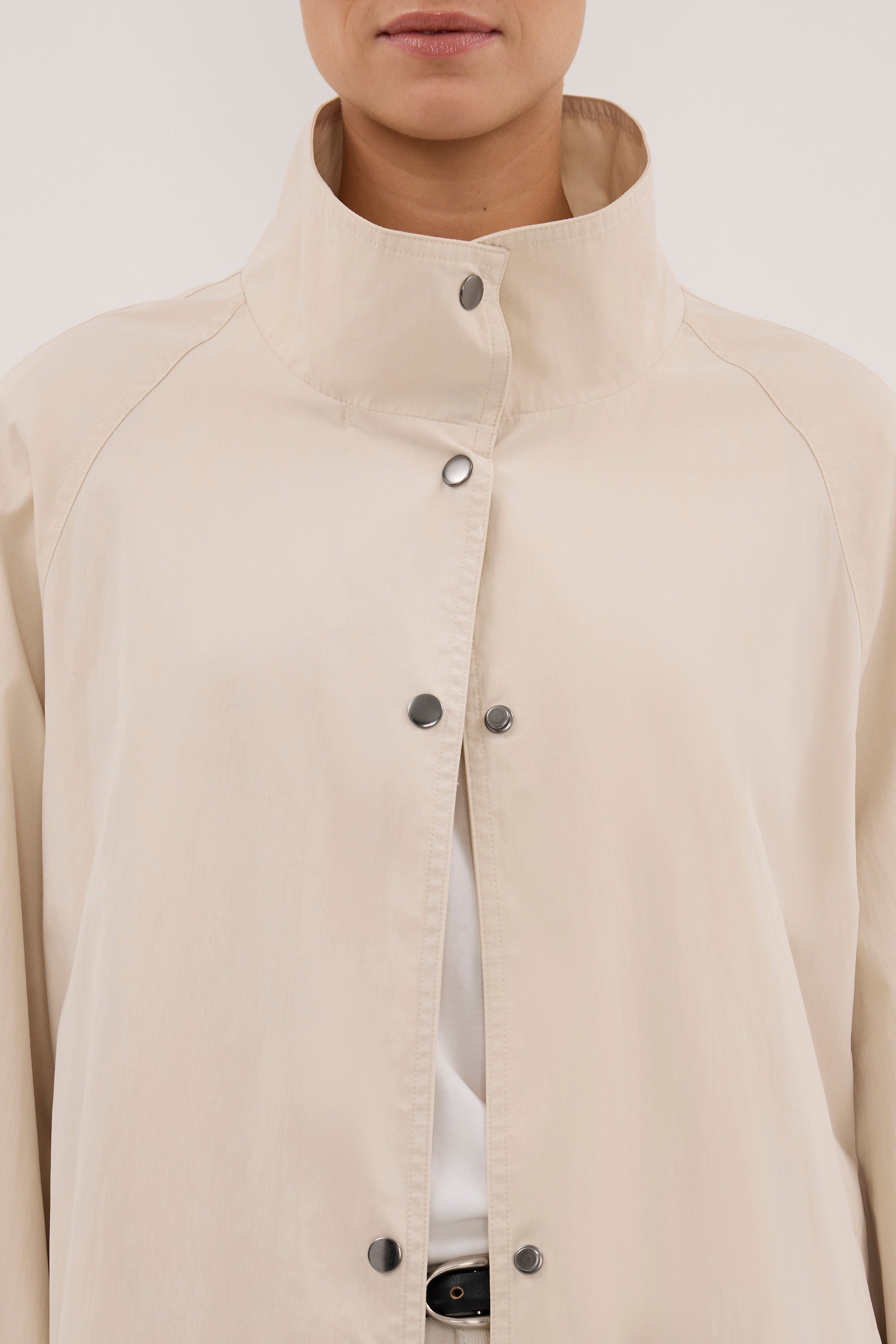 MARIS OYSTER LIGHTWEIGHT TRENCH COAT