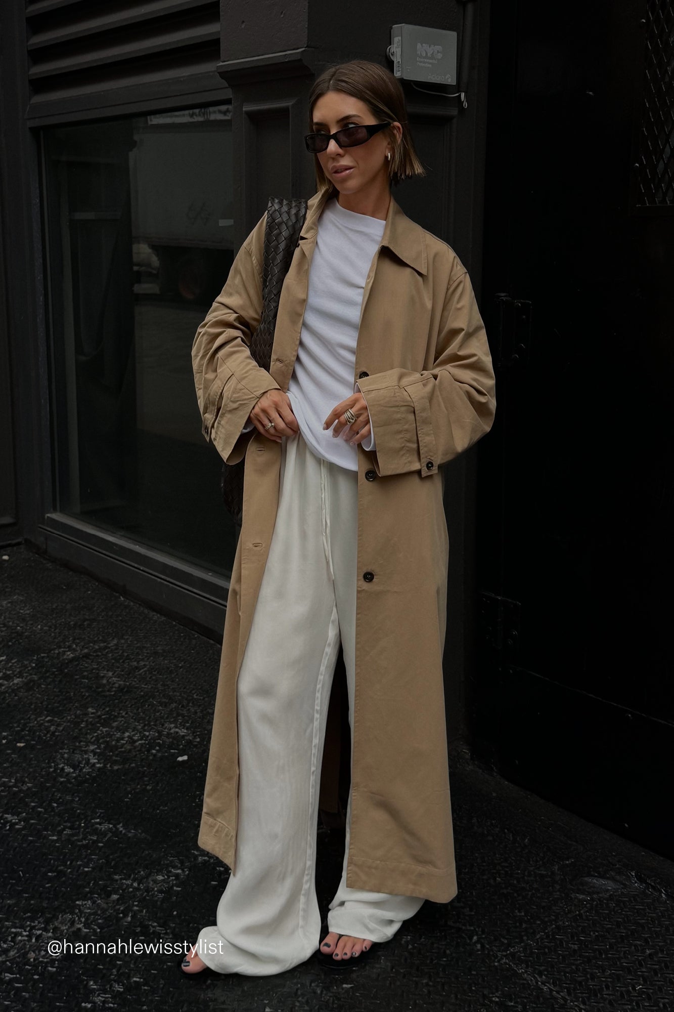 KAELA TAN LIGHTWEIGHT TRENCH COAT