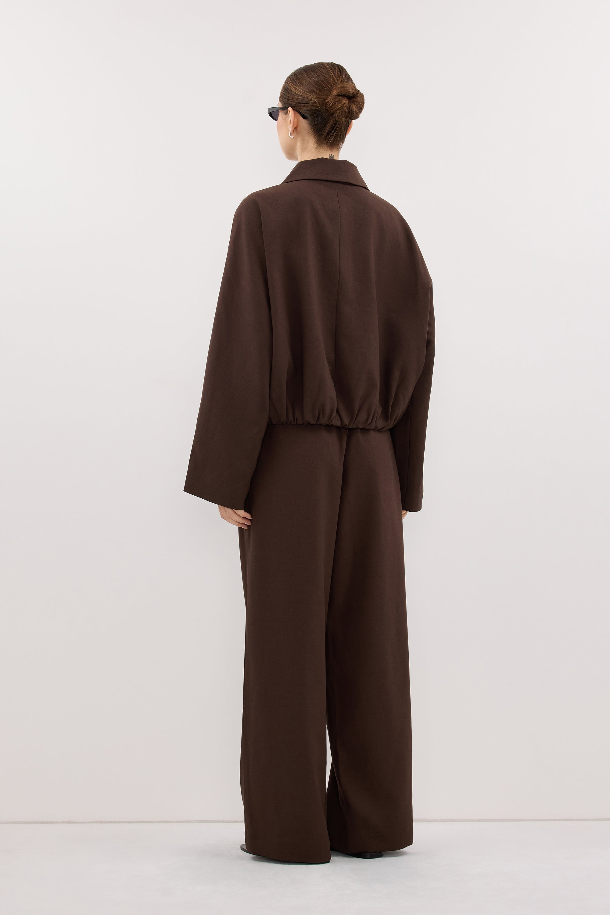 KENDALL MILK CHOC BOMBER JACKET - PRE ORDER