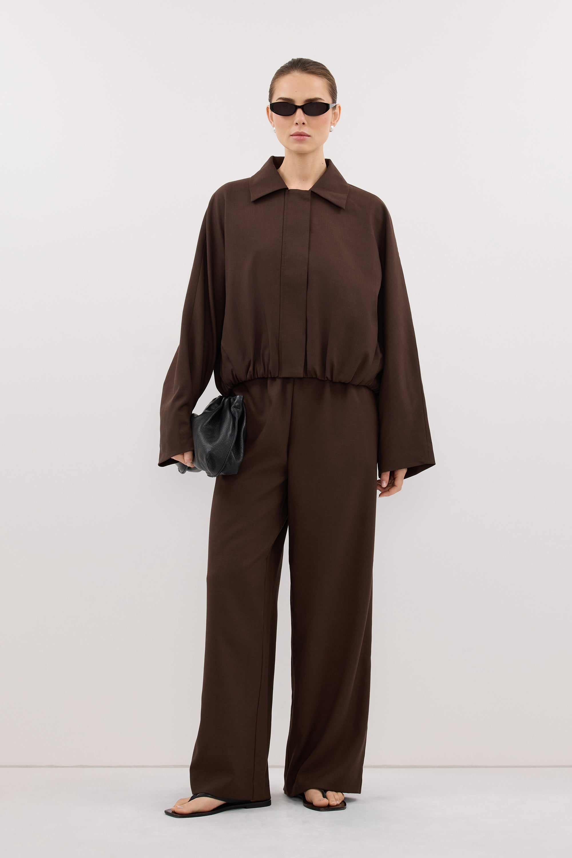 KENDALL MILK CHOC BOMBER JACKET – DISSH