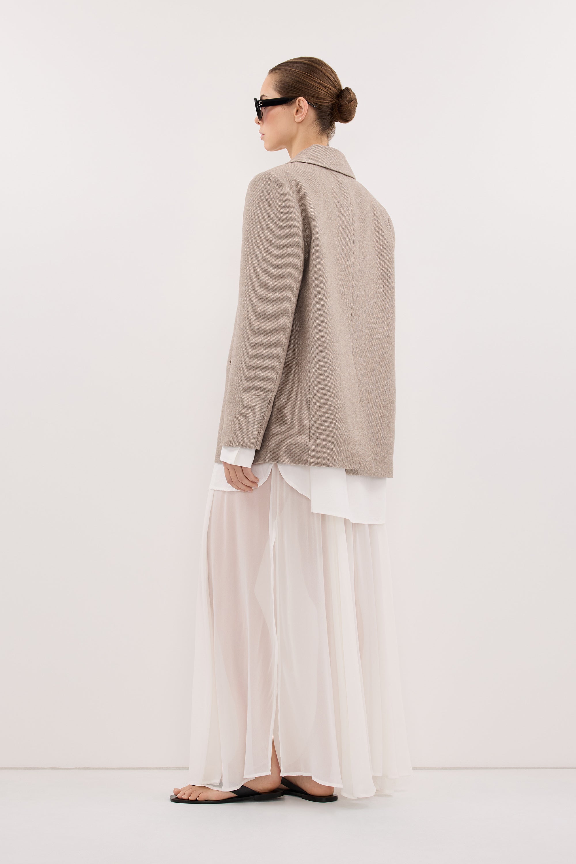 AINSLY OAT TEXTURED BLAZER