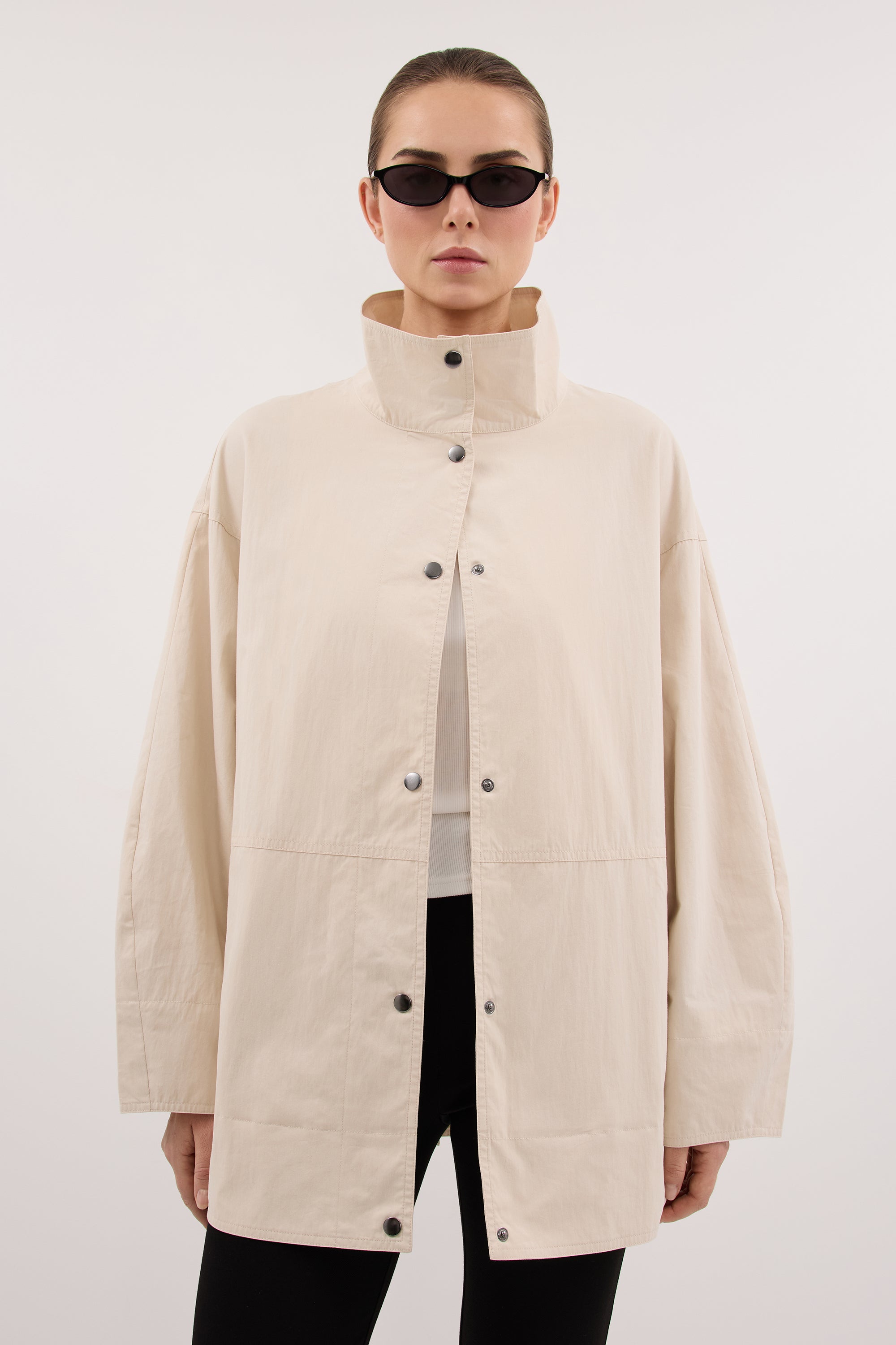 MARIS OYSTER MID LENGTH JACKET