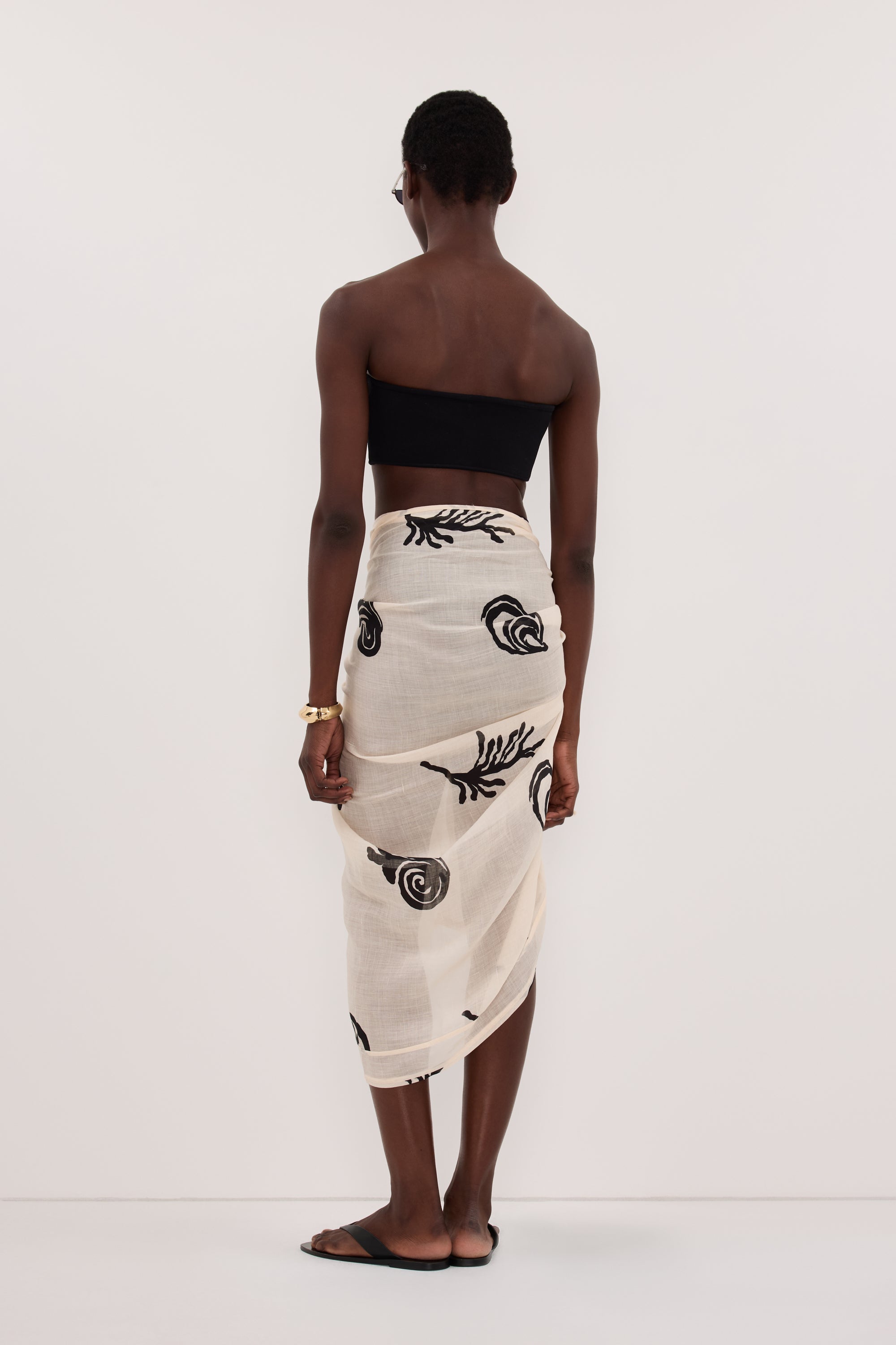 POSITANO SANDSTONE RAMIE SARONG