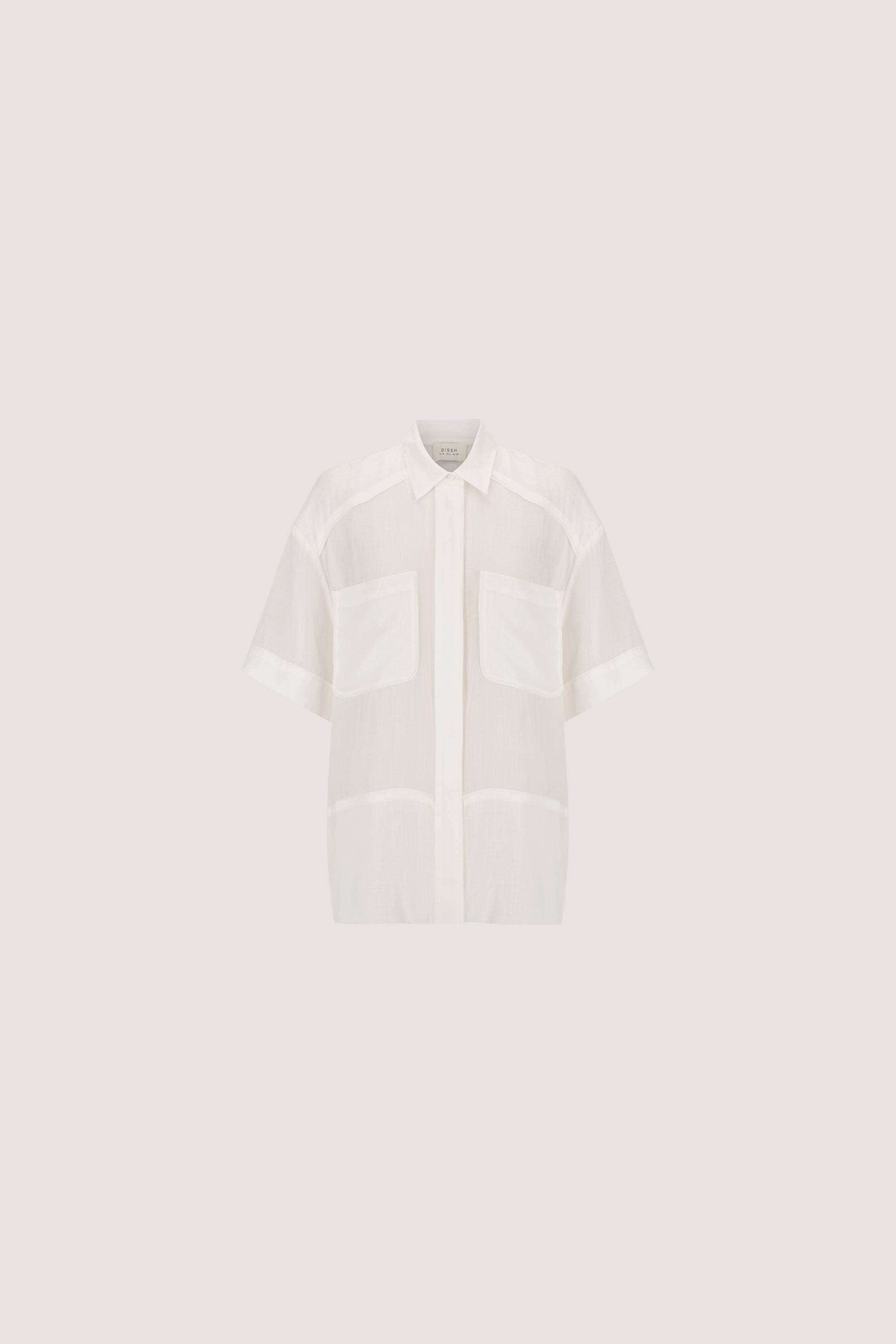 KAI WHITE RAMIE RESORT SHIRT
