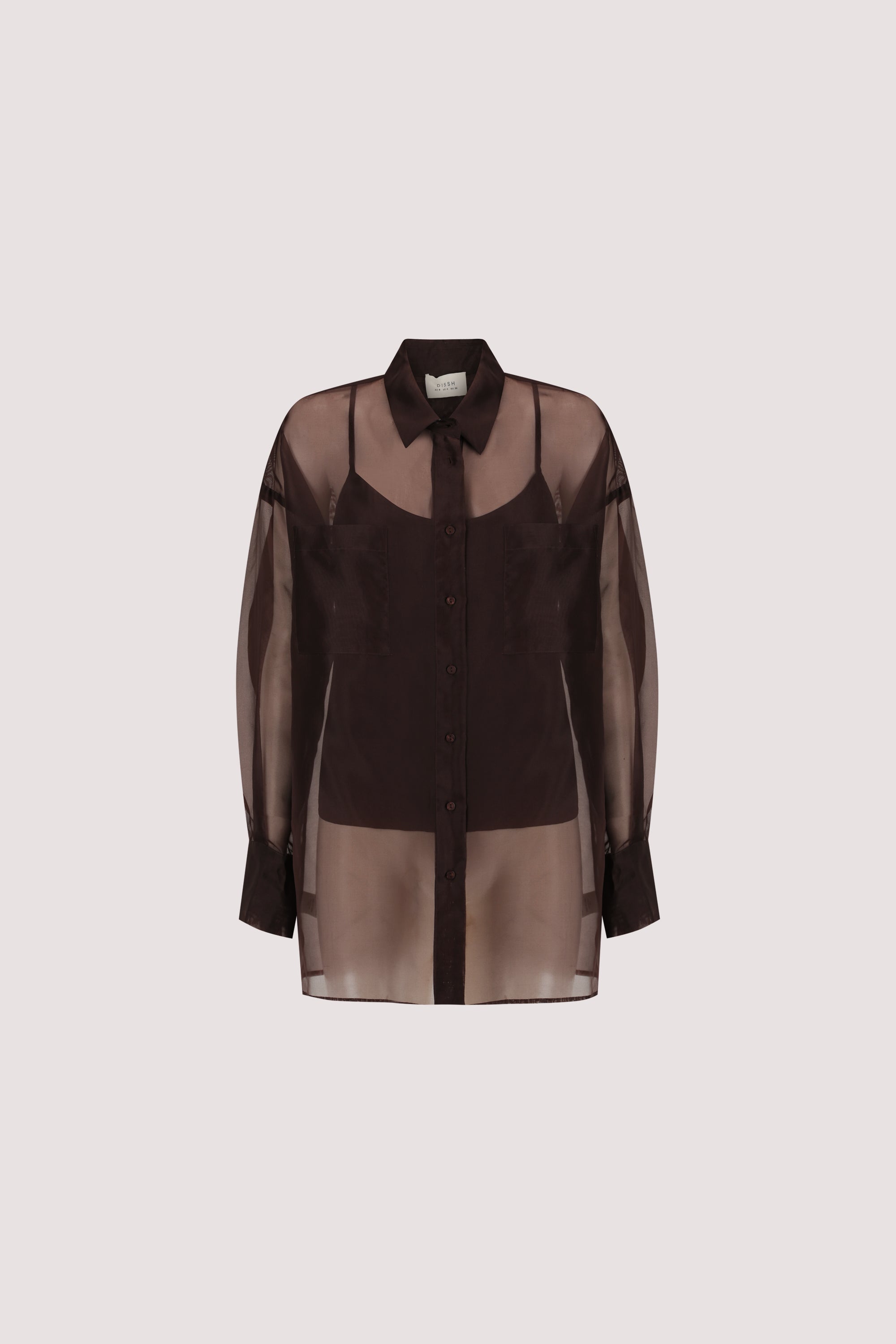 カットソー(長袖/七分) DichHenderson DH logo sheer shirt  Black HL_O04HM501_001_F1?$HL-pdp-