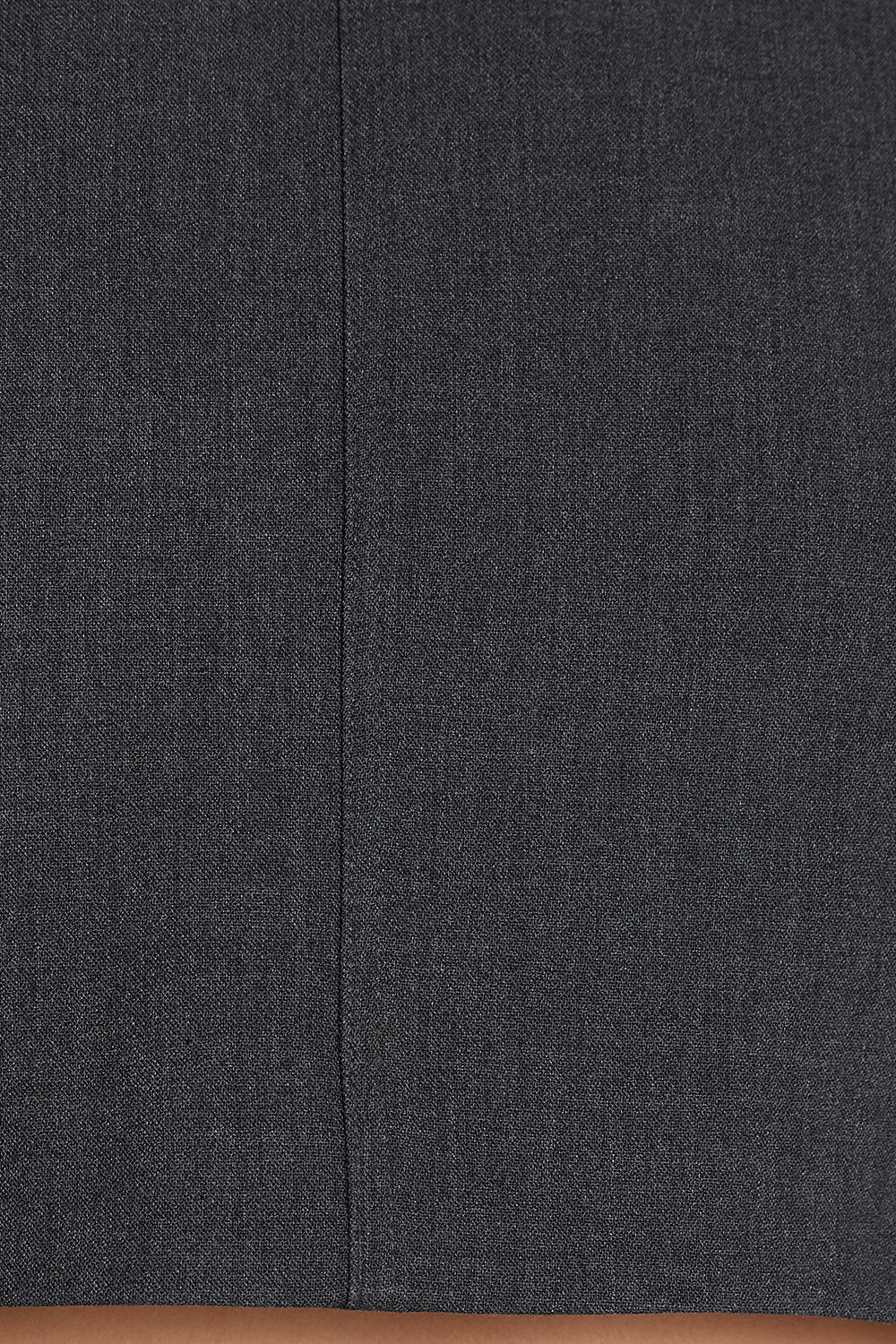 CAREY CHARCOAL CROPPED TEE