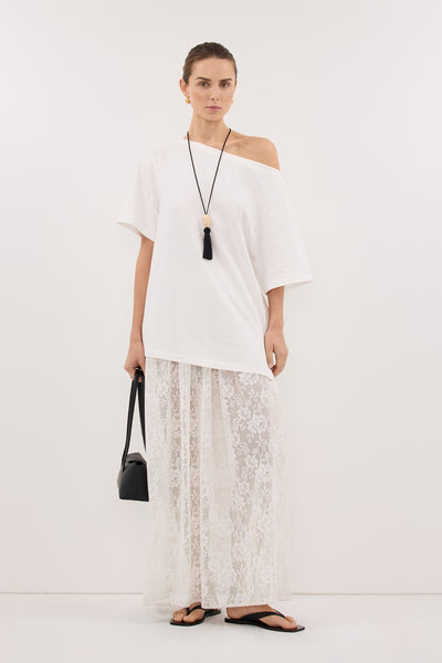chinese dress ladies ESME BLACK ASYM MAXI DRESS – DISSH main image 0