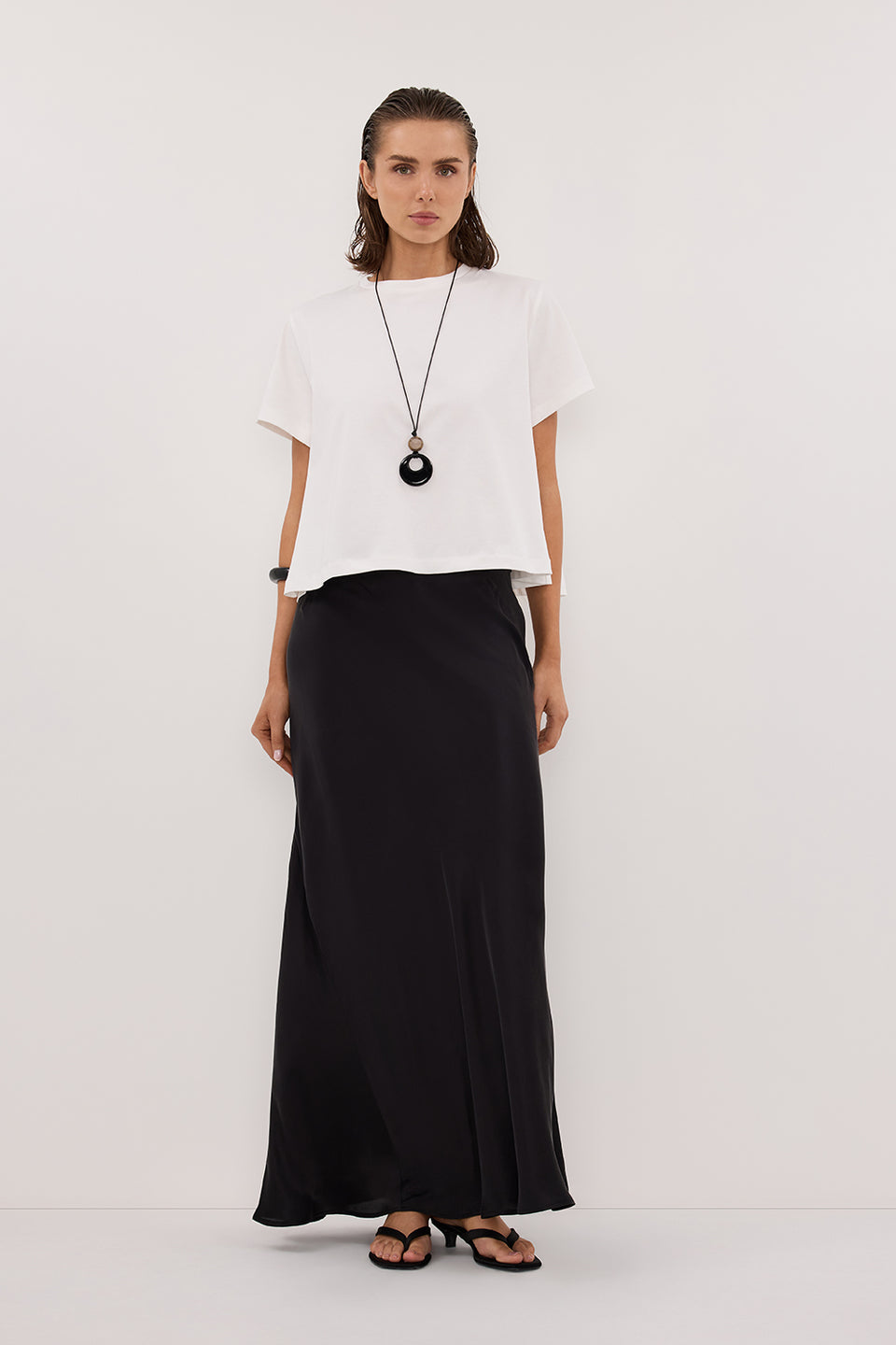 TATUM WHITE SHORT SLEEVE TEE