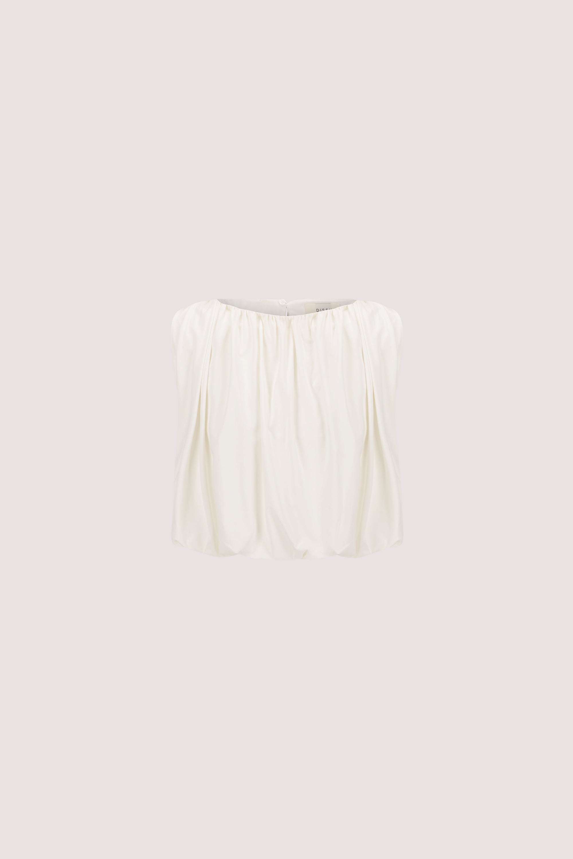 AVA OFF WHITE SLEEVELESS MODAL BLEND TOP