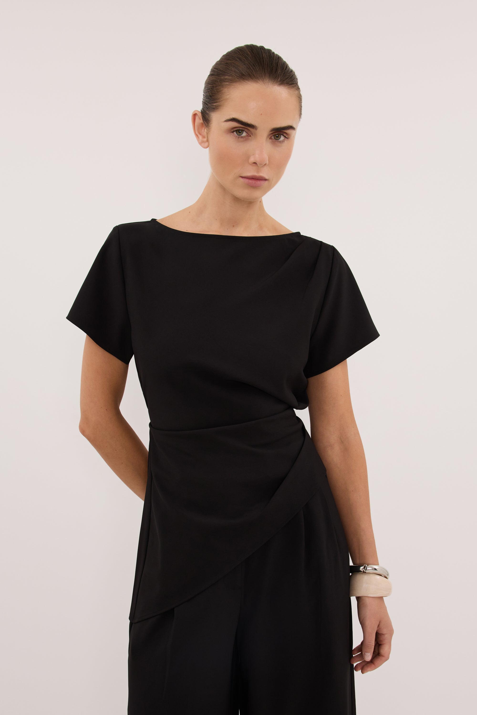 Parker Asym Top in Black By DISSH | Matching Set Parker Asym Top in Black By DISSH | Matching Set
