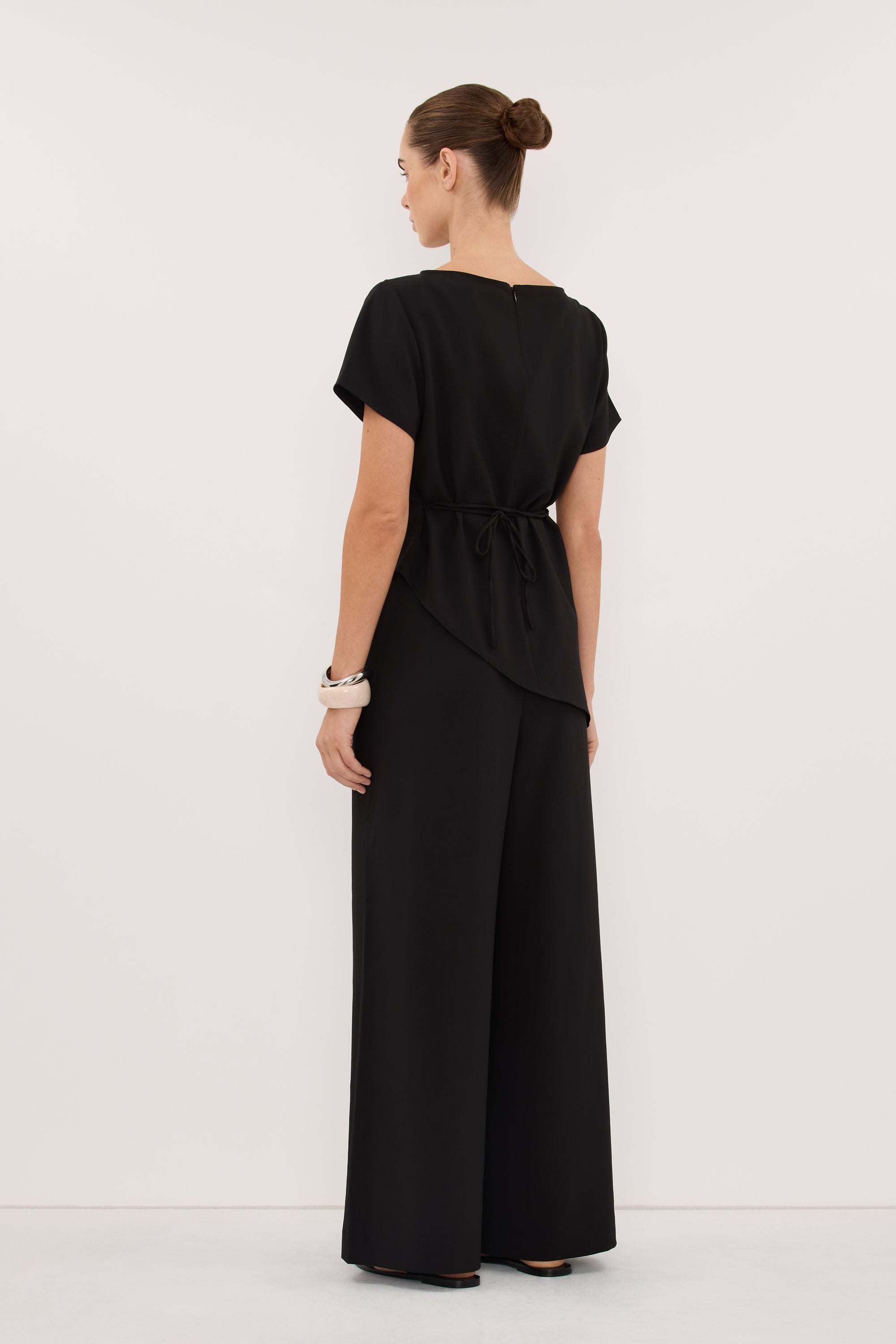 Parker Asym Top in Black By DISSH