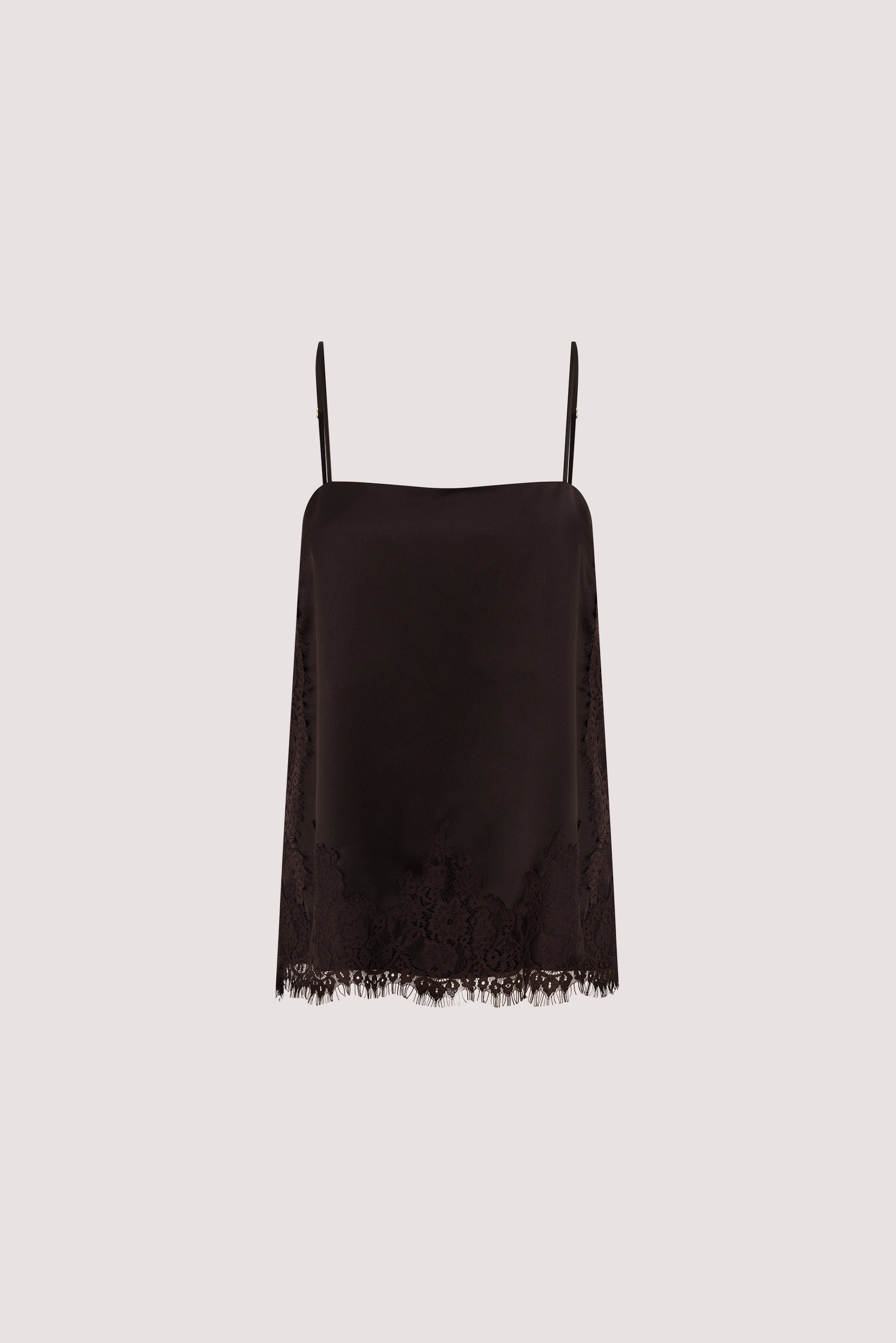 SELENE ESPRESSO SATIN CAMI 