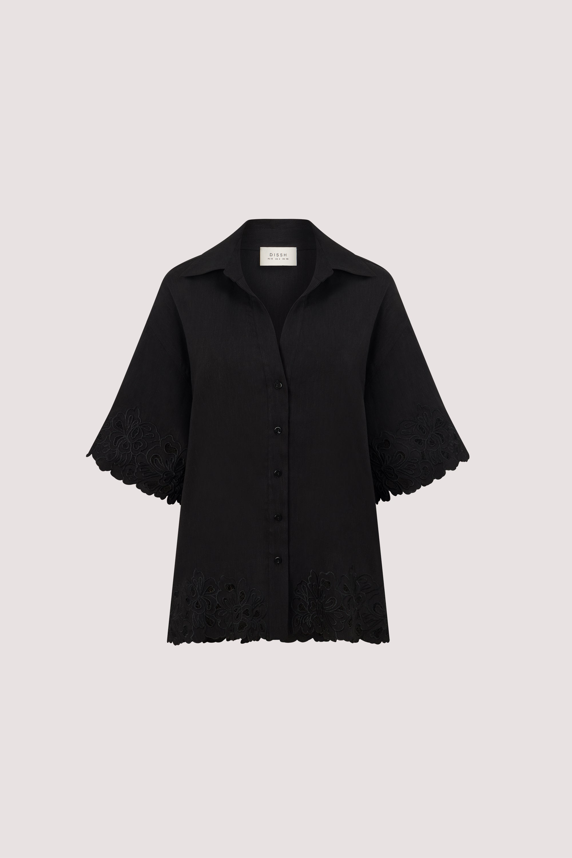 ZARIA BLACK SHIRT