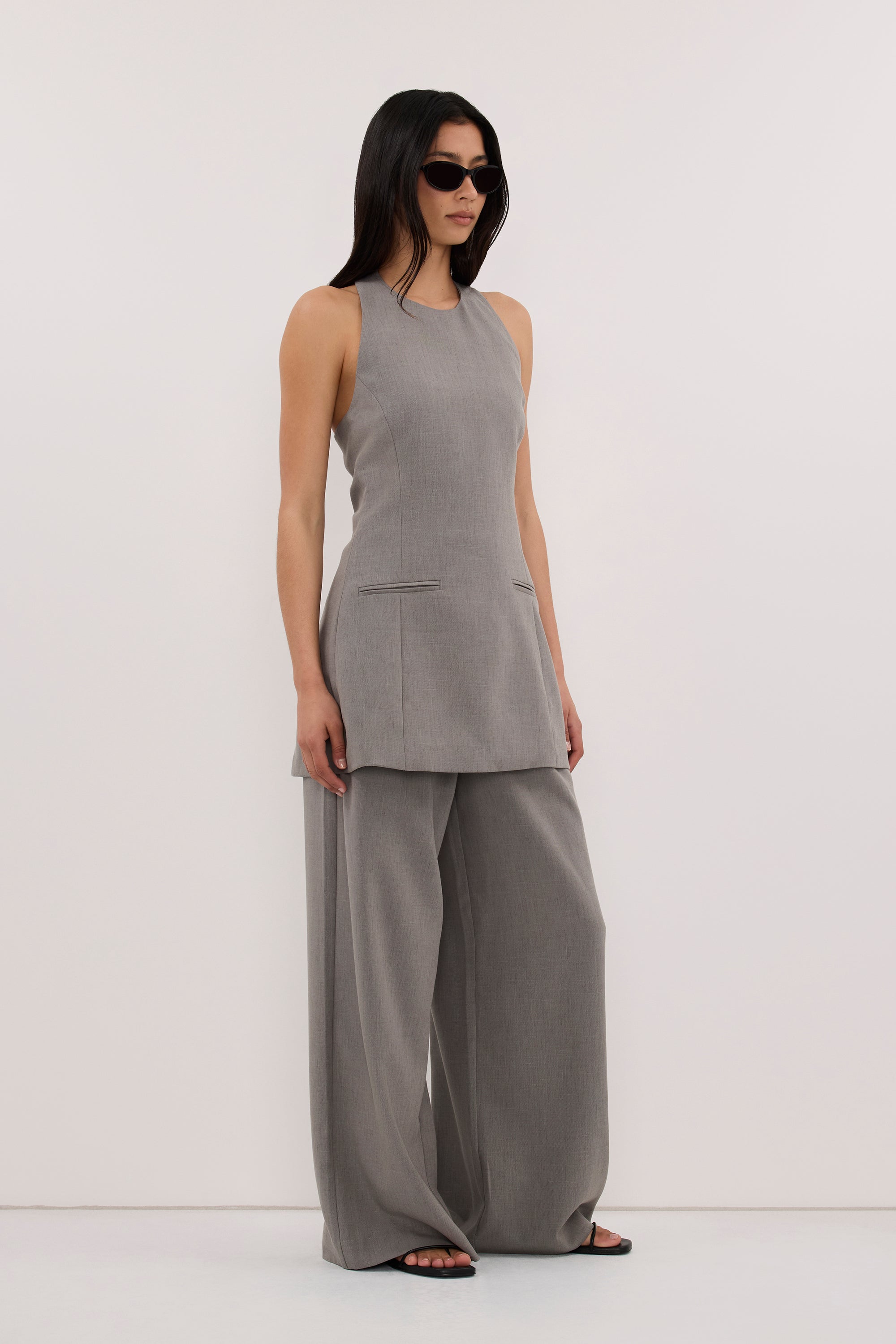 KENDALL STEEL GREY LONGLINE HALTER