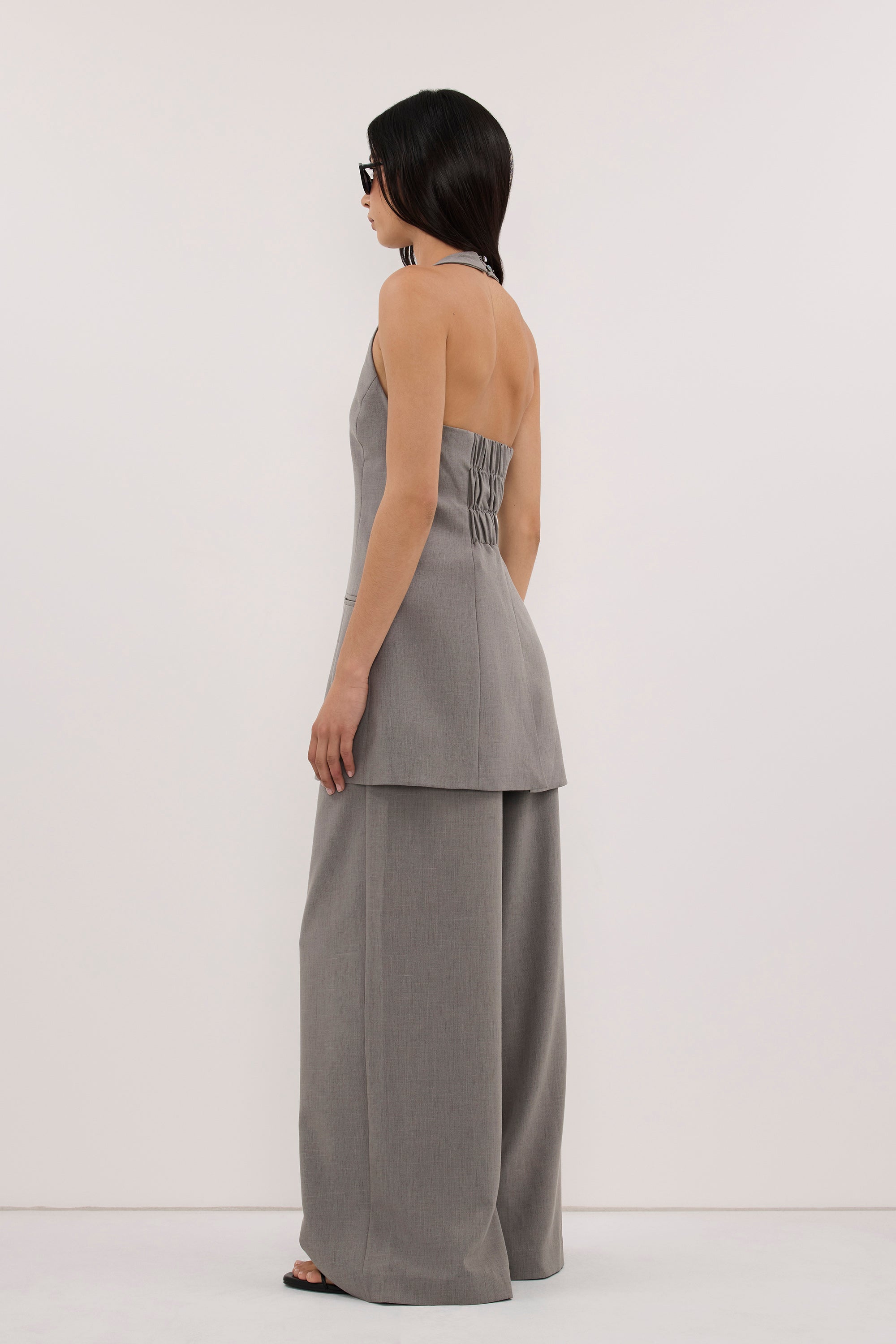 KENDALL STEEL GREY LONGLINE HALTER