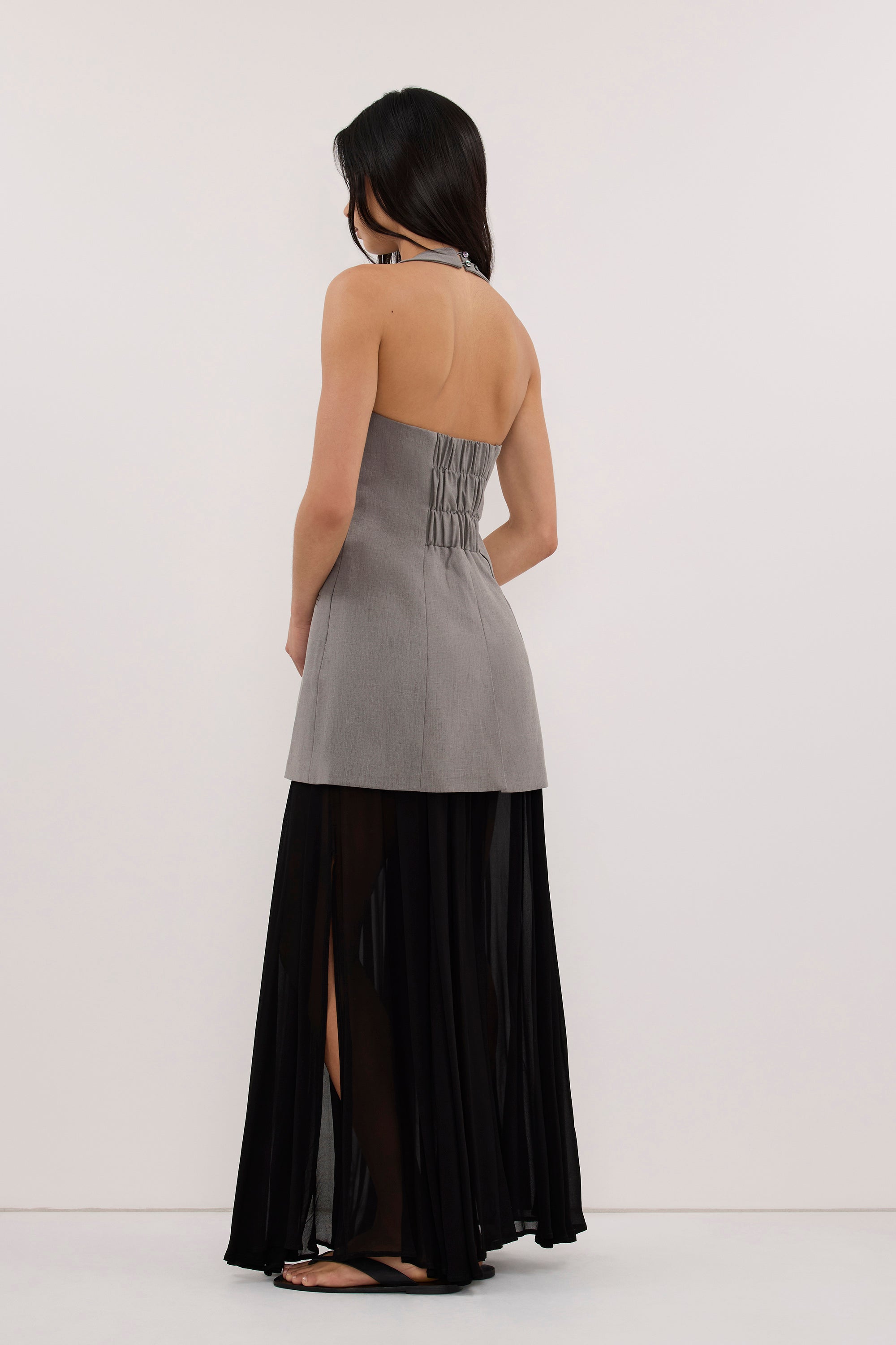 KENDALL STEEL GREY LONGLINE HALTER