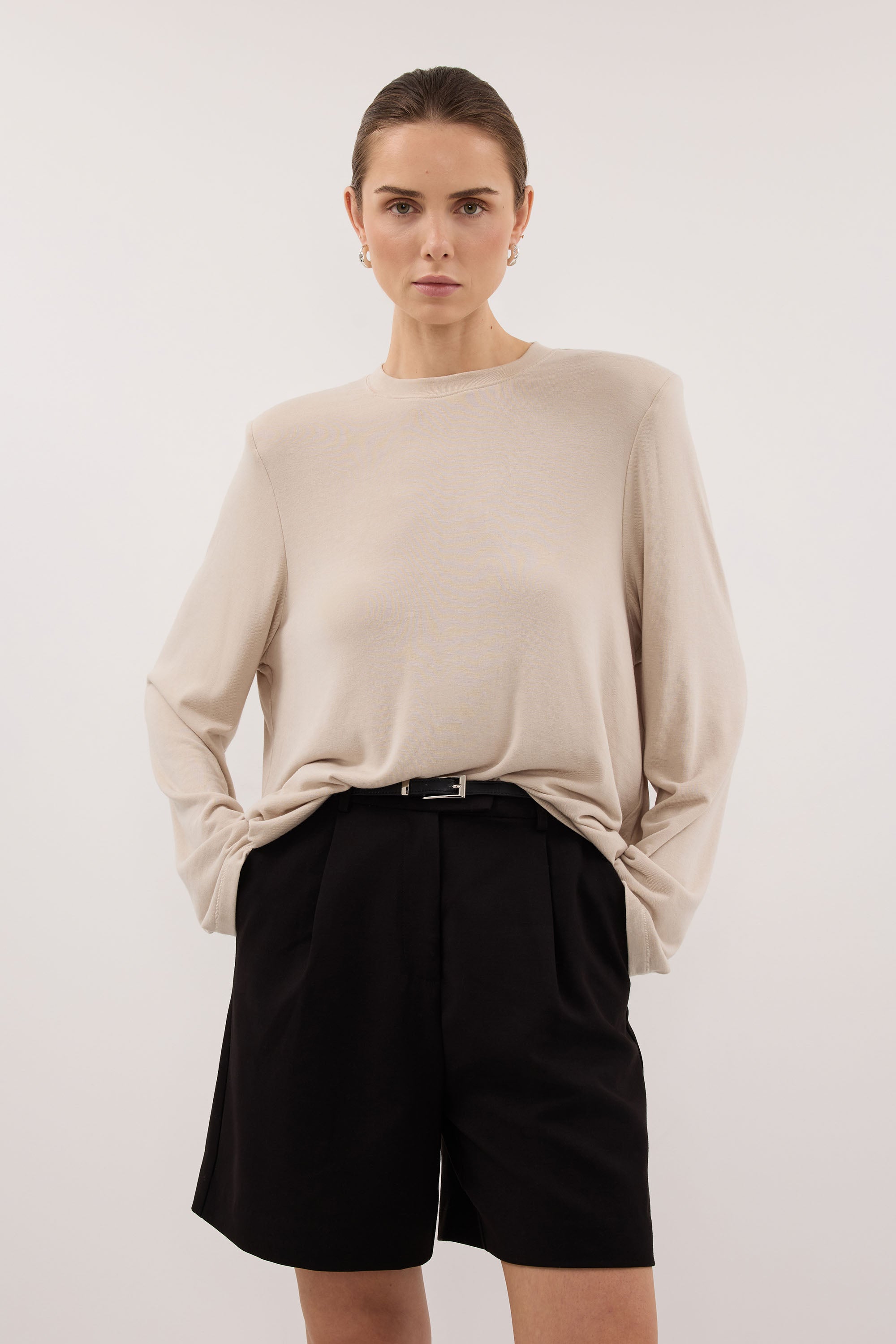 RENI STONE SHOULDER PAD TOP