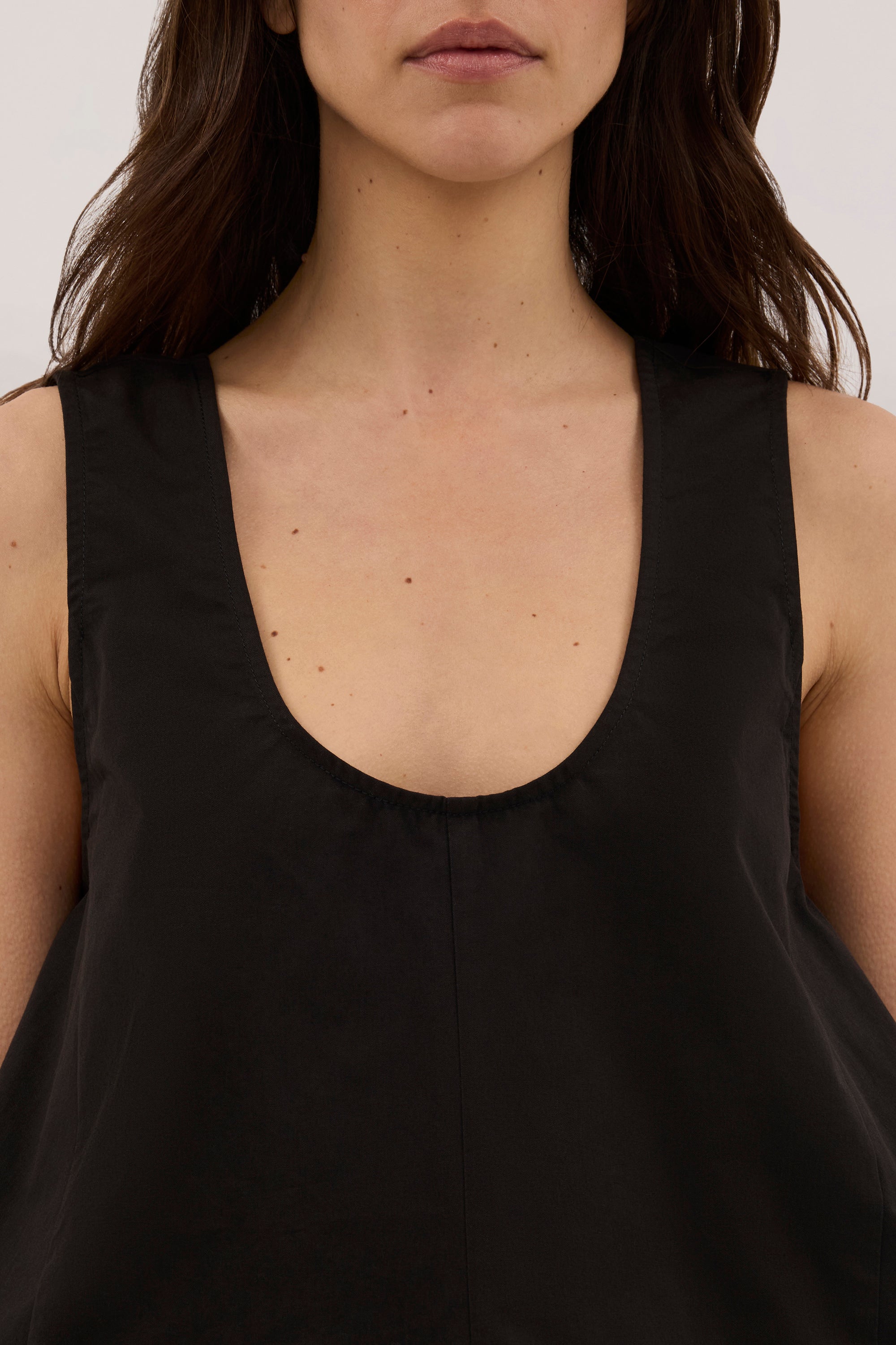 NELLIE BLACK COTTON TOP