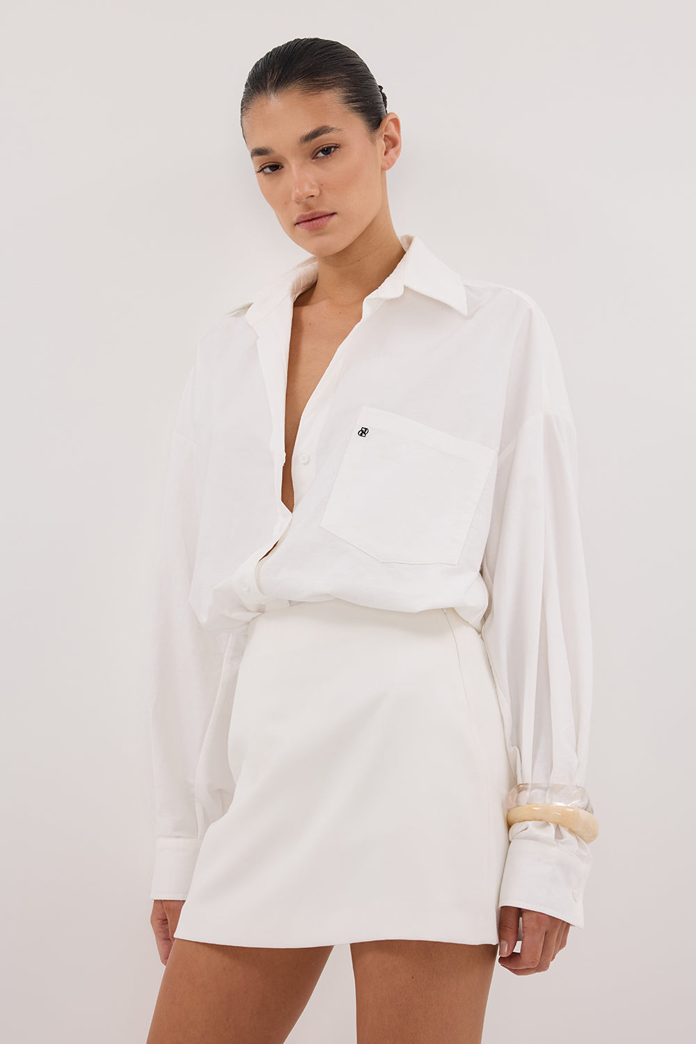 SOHO WHITE TAILORED SKORT