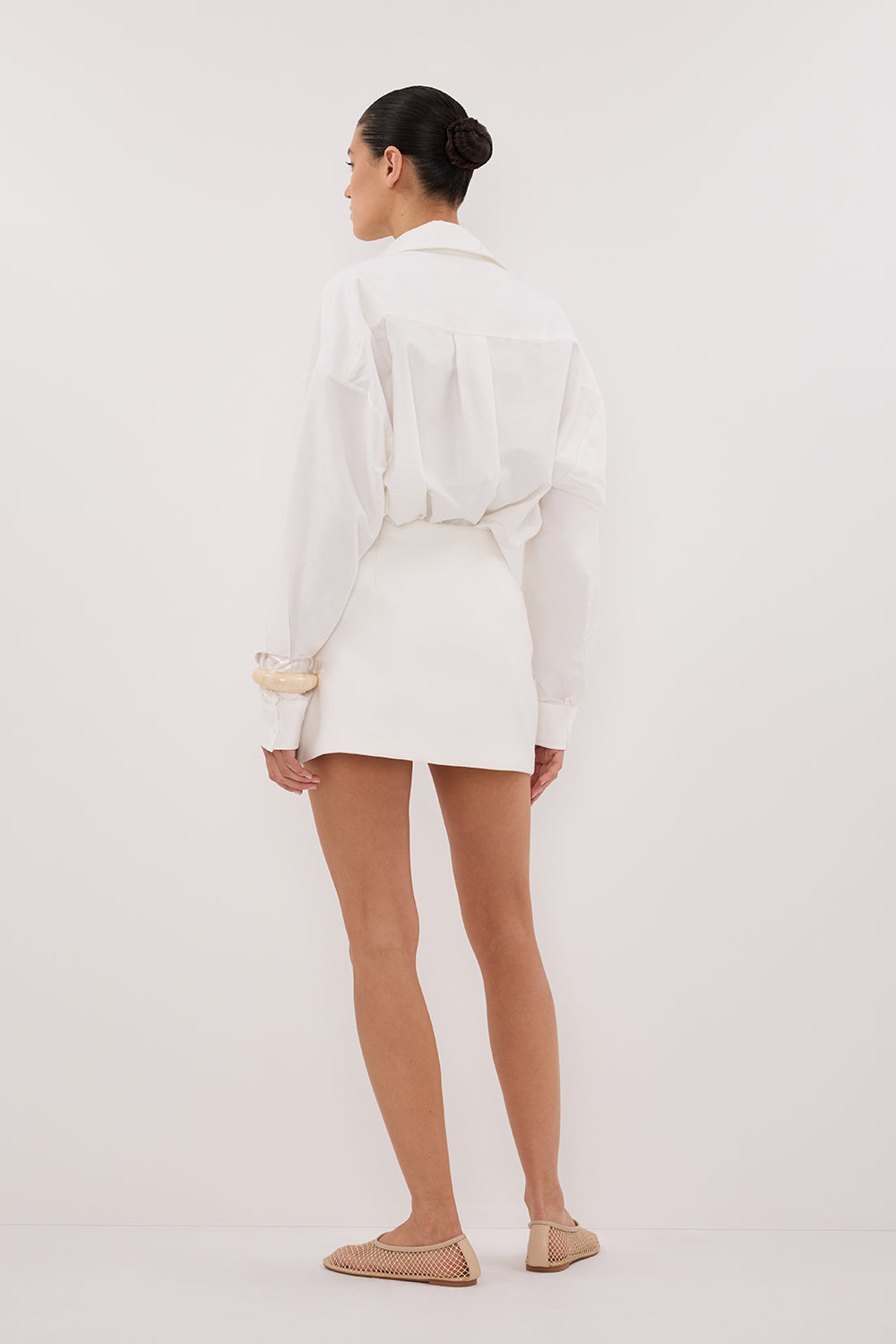 SOHO WHITE TAILORED SKORT