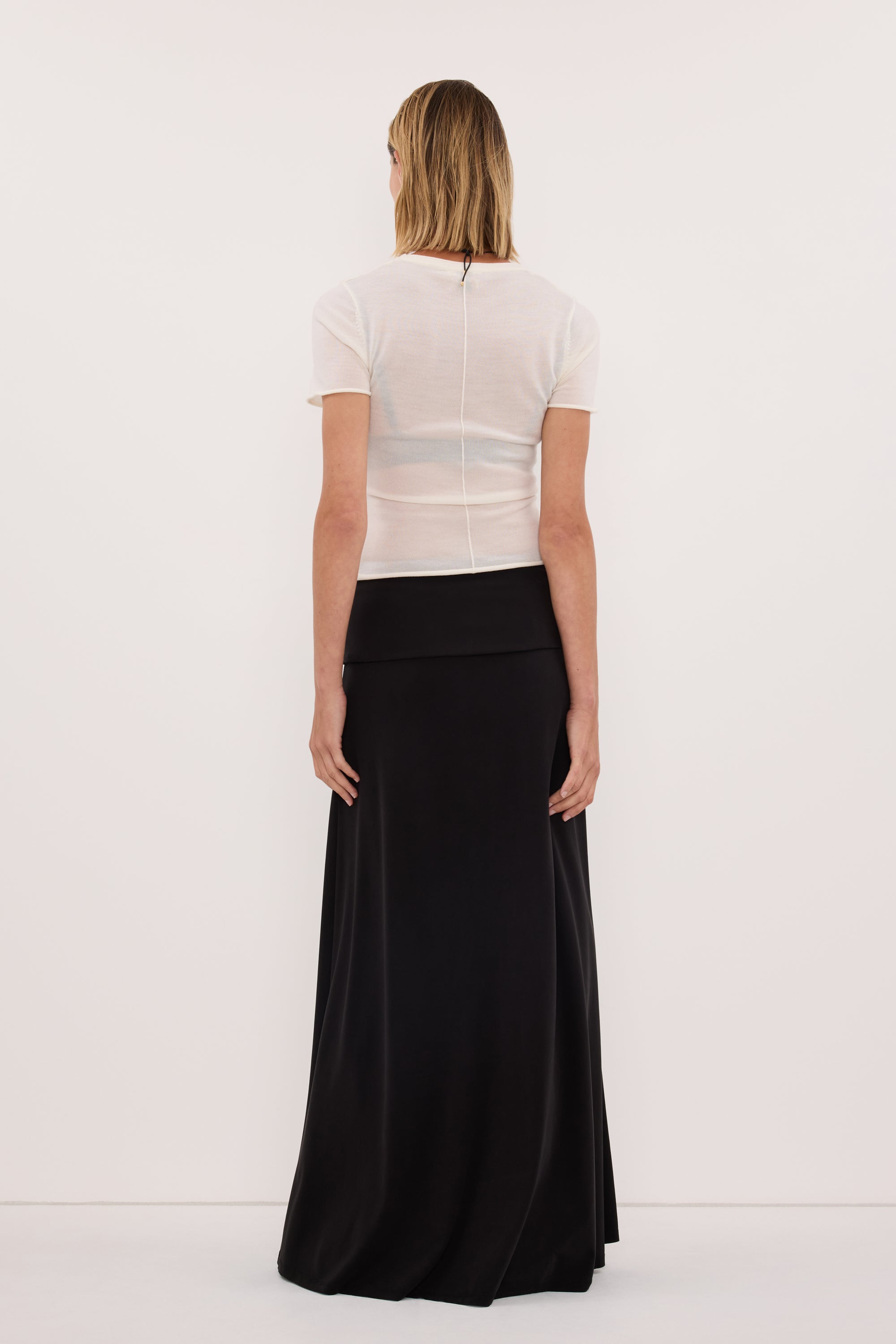 JULIE BLACK MODAL BLEND SKIRT – DISSH