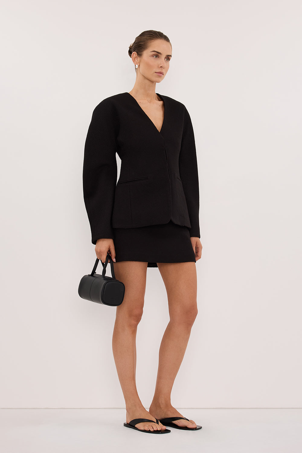 BOBBI BLACK BOUCLE SKORT