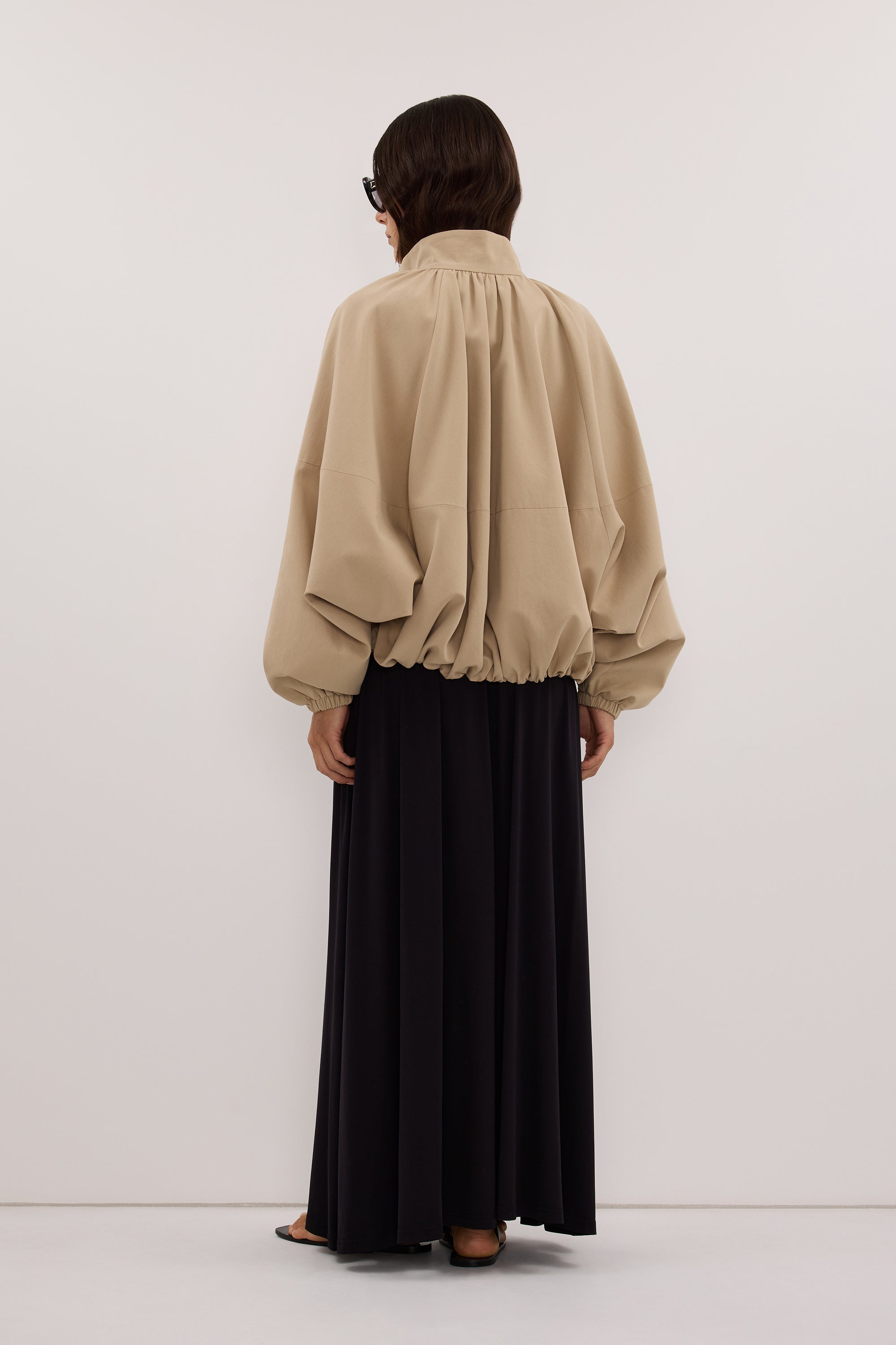 ELSIE BLACK MODAL MAXI SKIRT