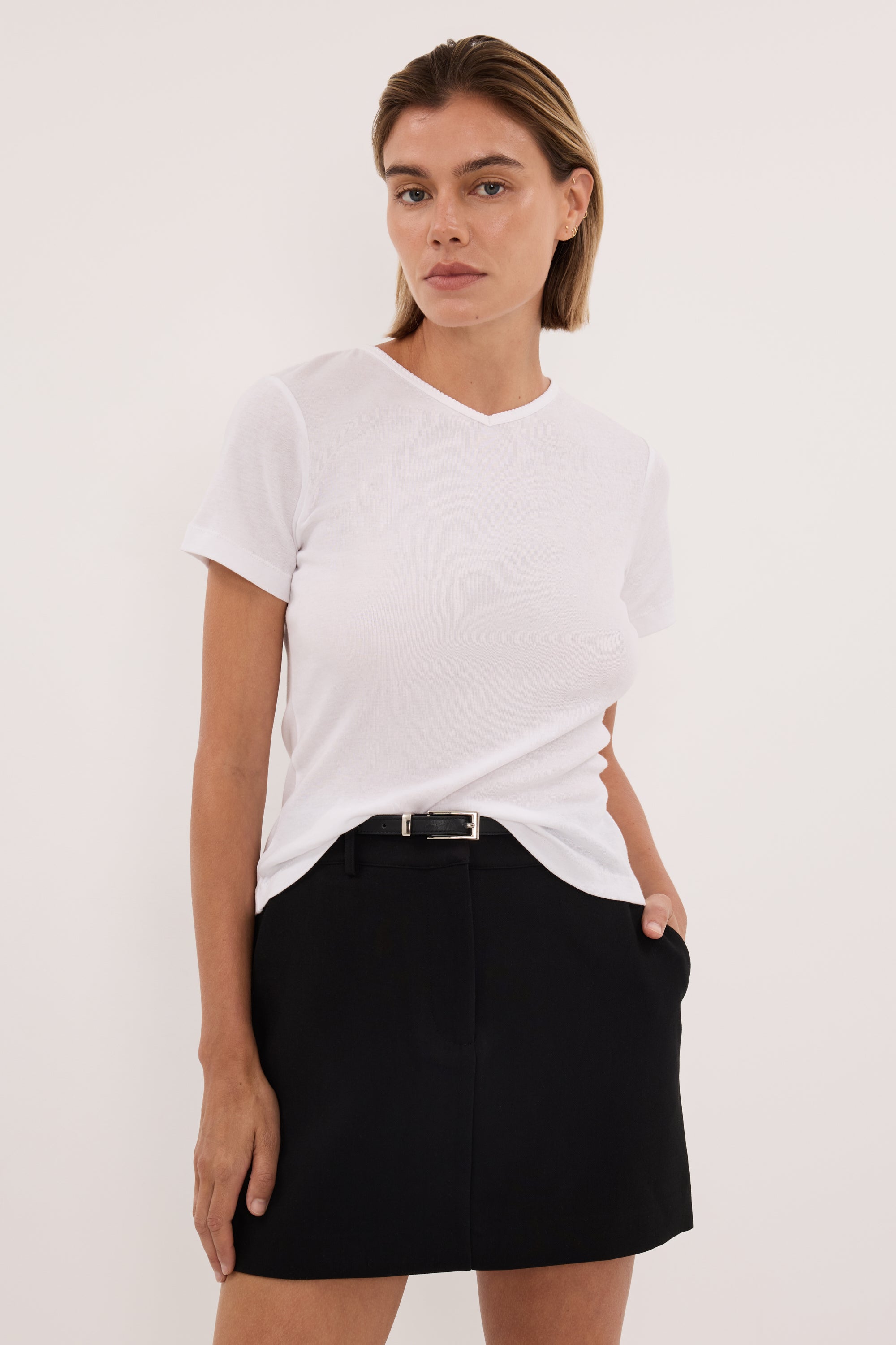 ELLE BLACK SKORT