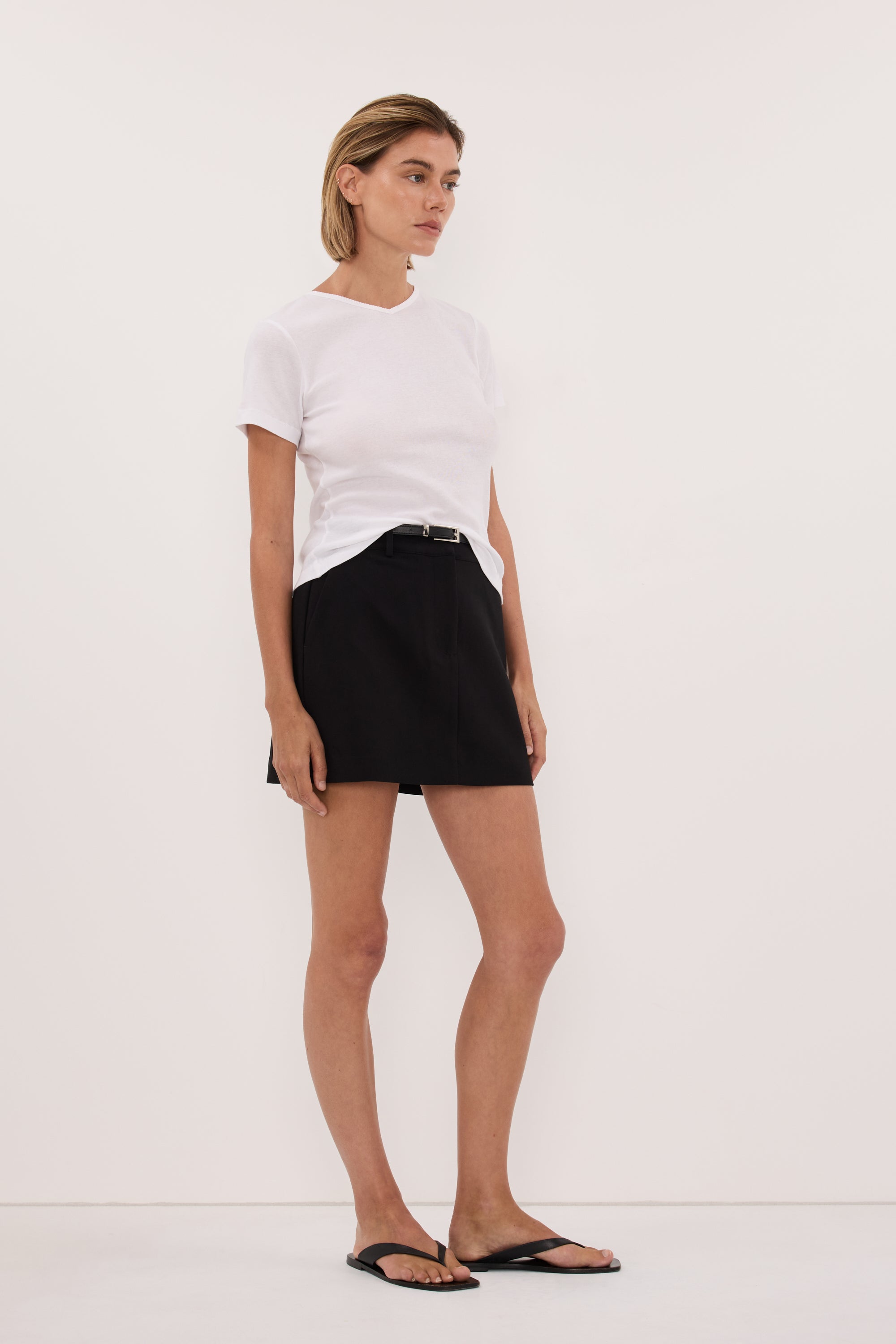 ELLE BLACK SKORT