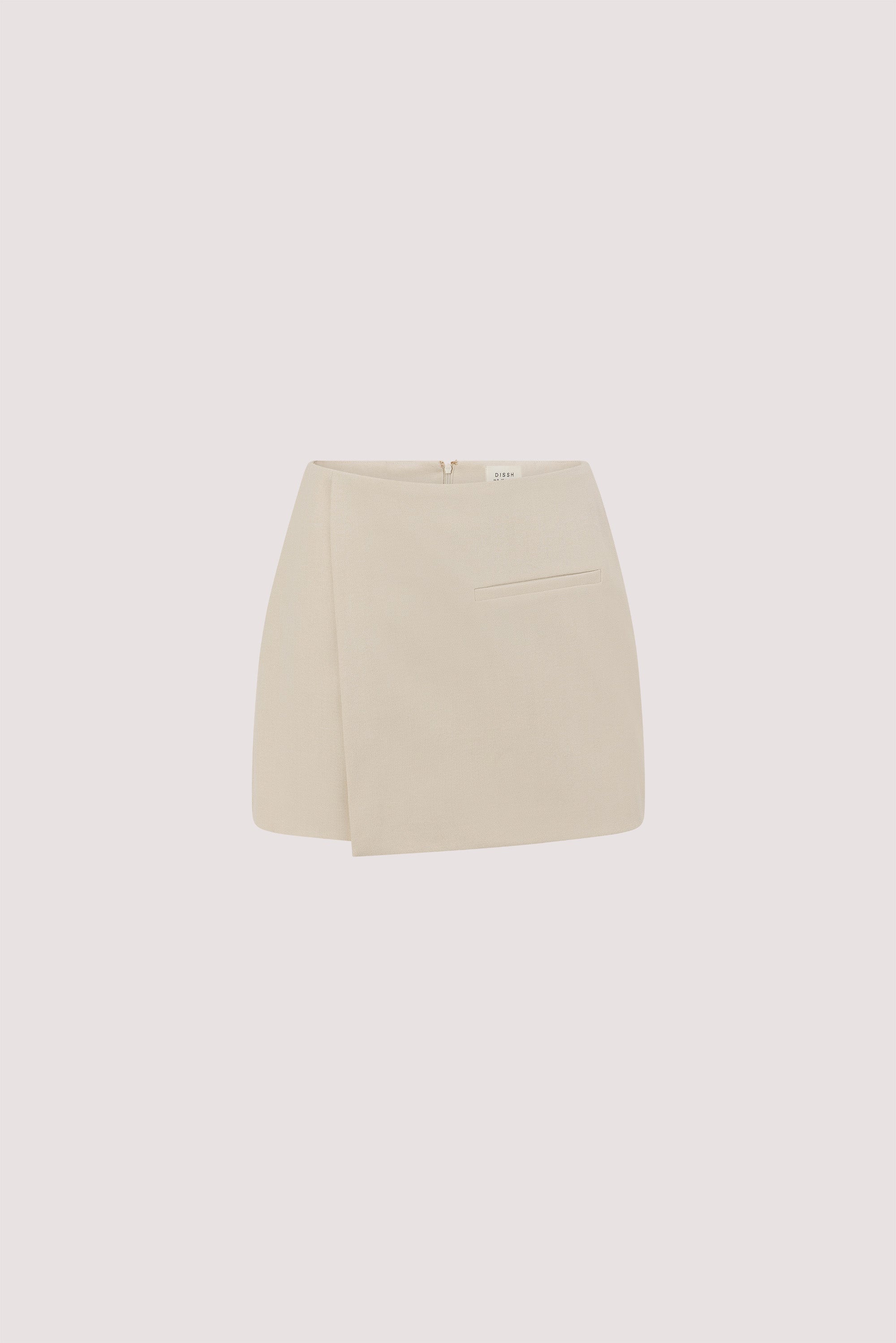 DANICA BONE ASYM WRAP SKORT