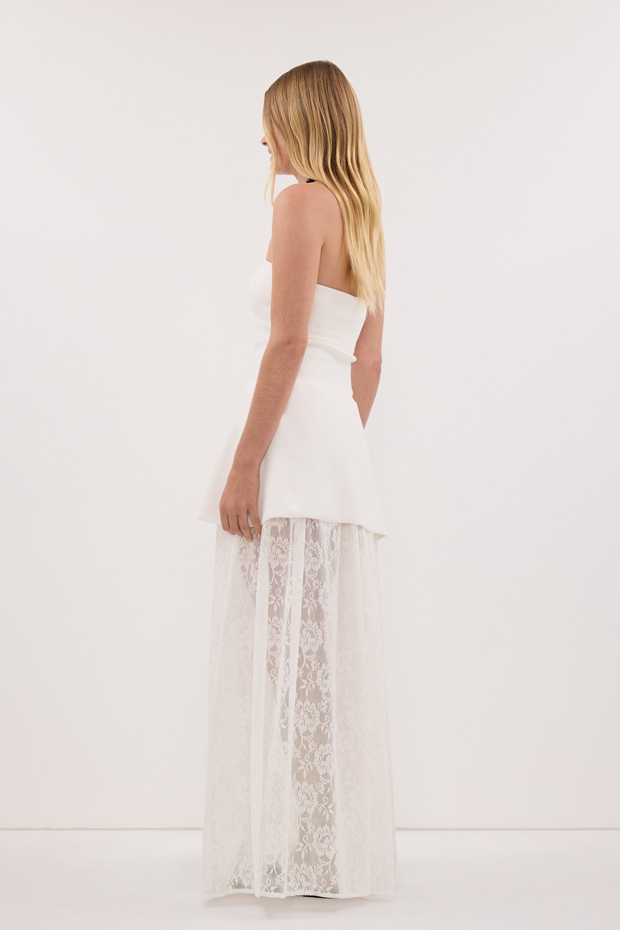 lace skirts and dresses Lace Wedding Skirt Bridal Skirt Ivory Chantilly Skirt by Grace Loves Lace