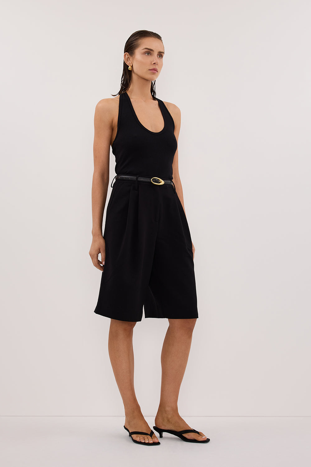 WESTWOOD BLACK BERMUDA SHORT WESTWOOD BLACK BERMUDA SHORT