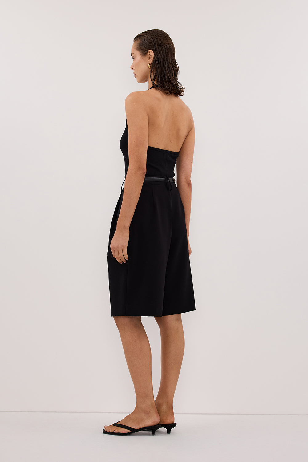 WESTWOOD BLACK BERMUDA SHORT WESTWOOD BLACK BERMUDA SHORT