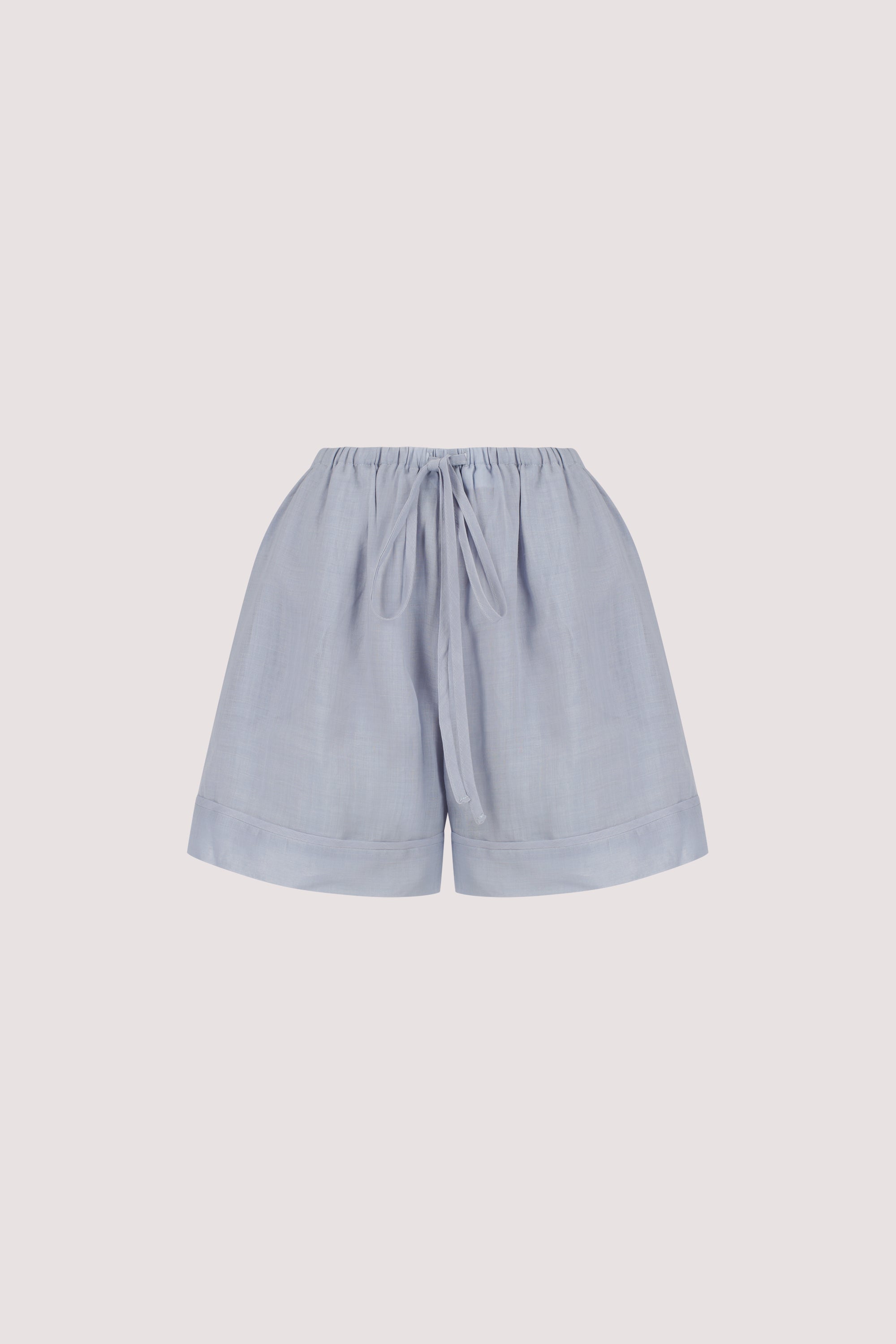 KAI DUSTY BLUE RAMIE SHORT