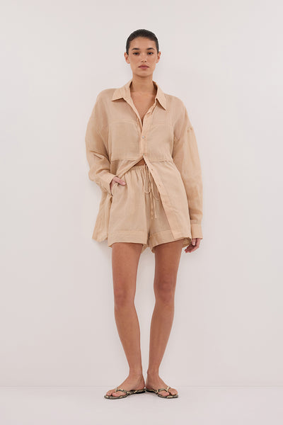 Aude wearing KAI MUSK RAMIE SHORT