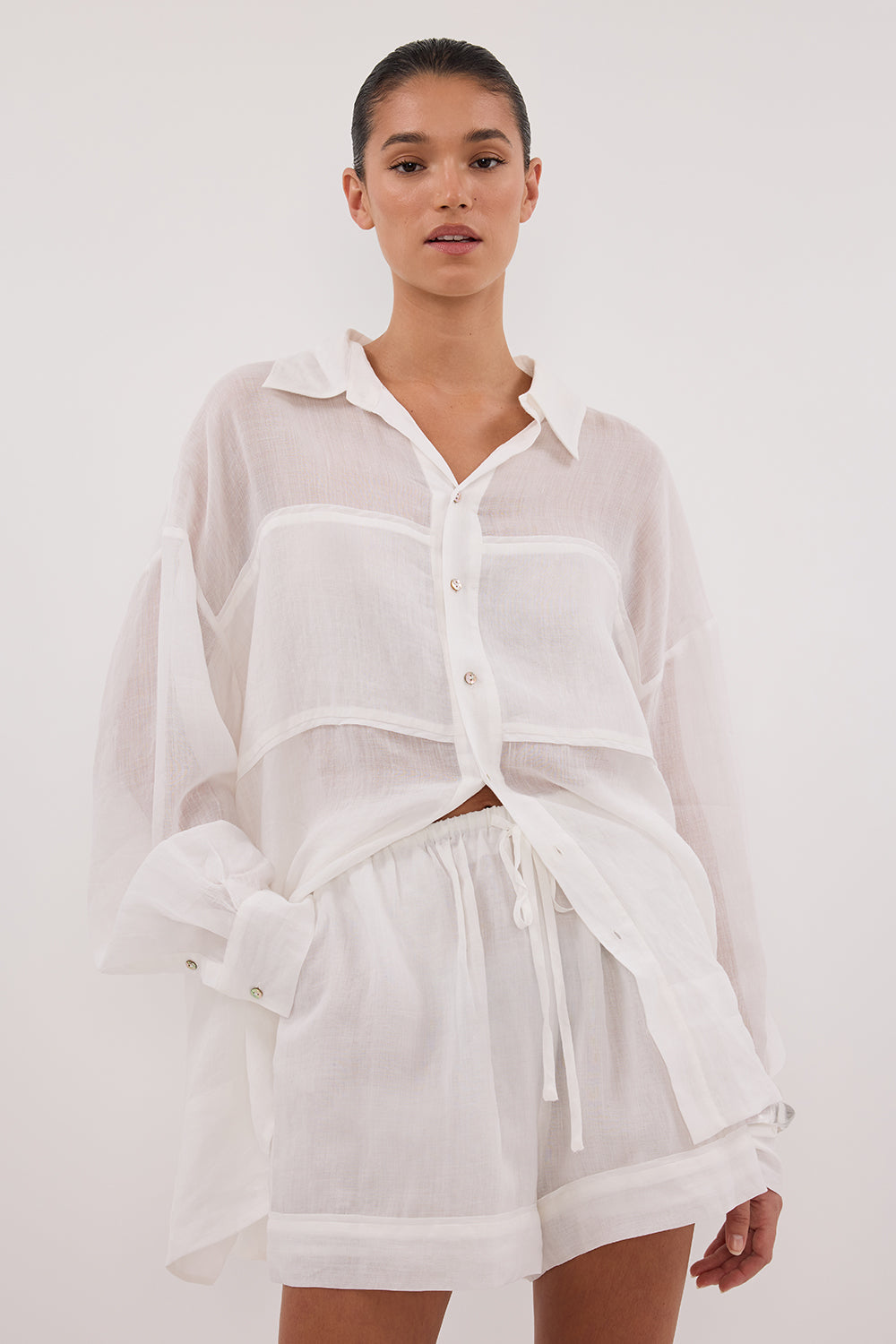 KAI WHITE RAMIE SHORT