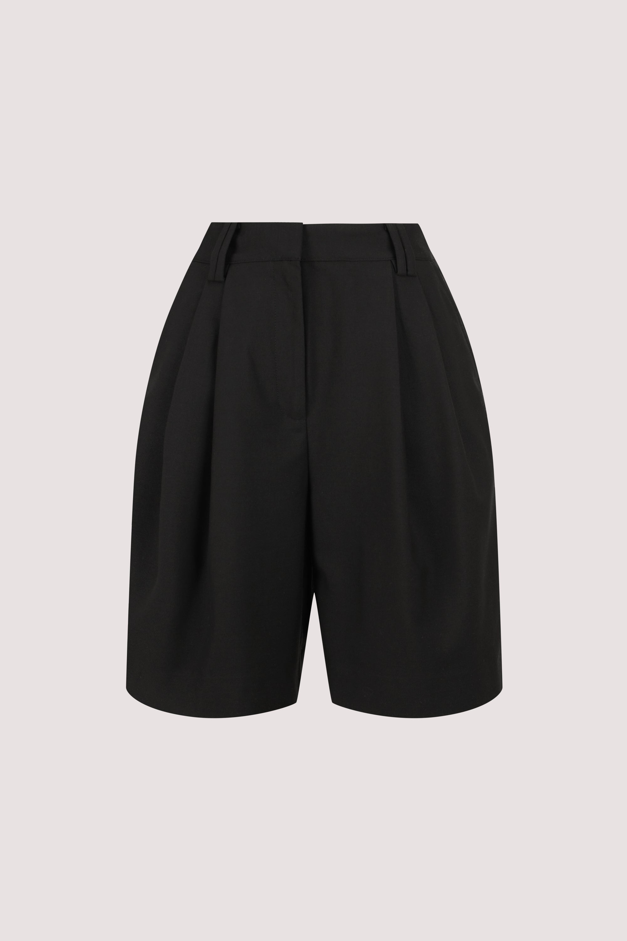 LIZA BLACK TAILORED BERMUDA SHORT