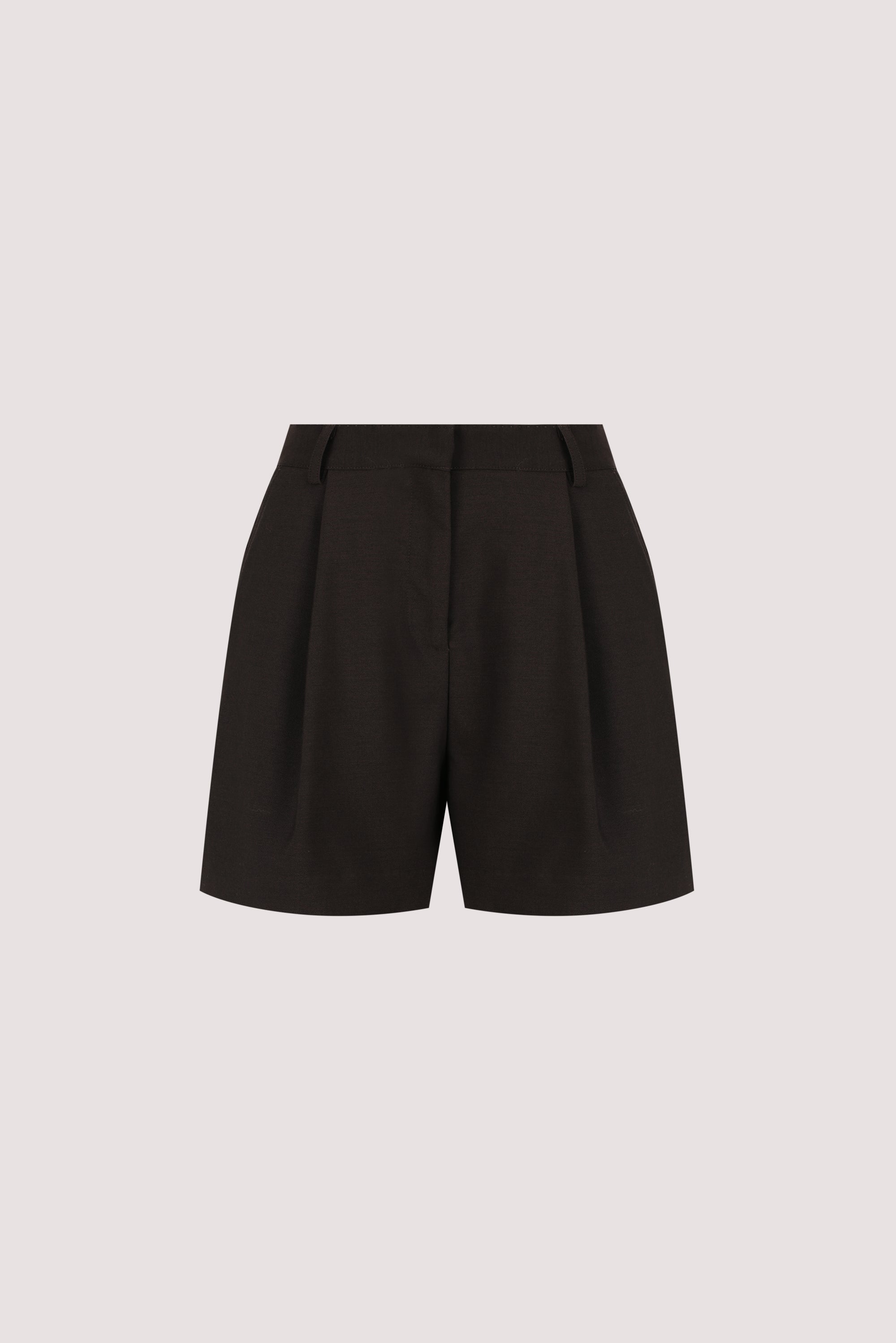 MONIQUE PEAT CHOC TAILORED SHORT