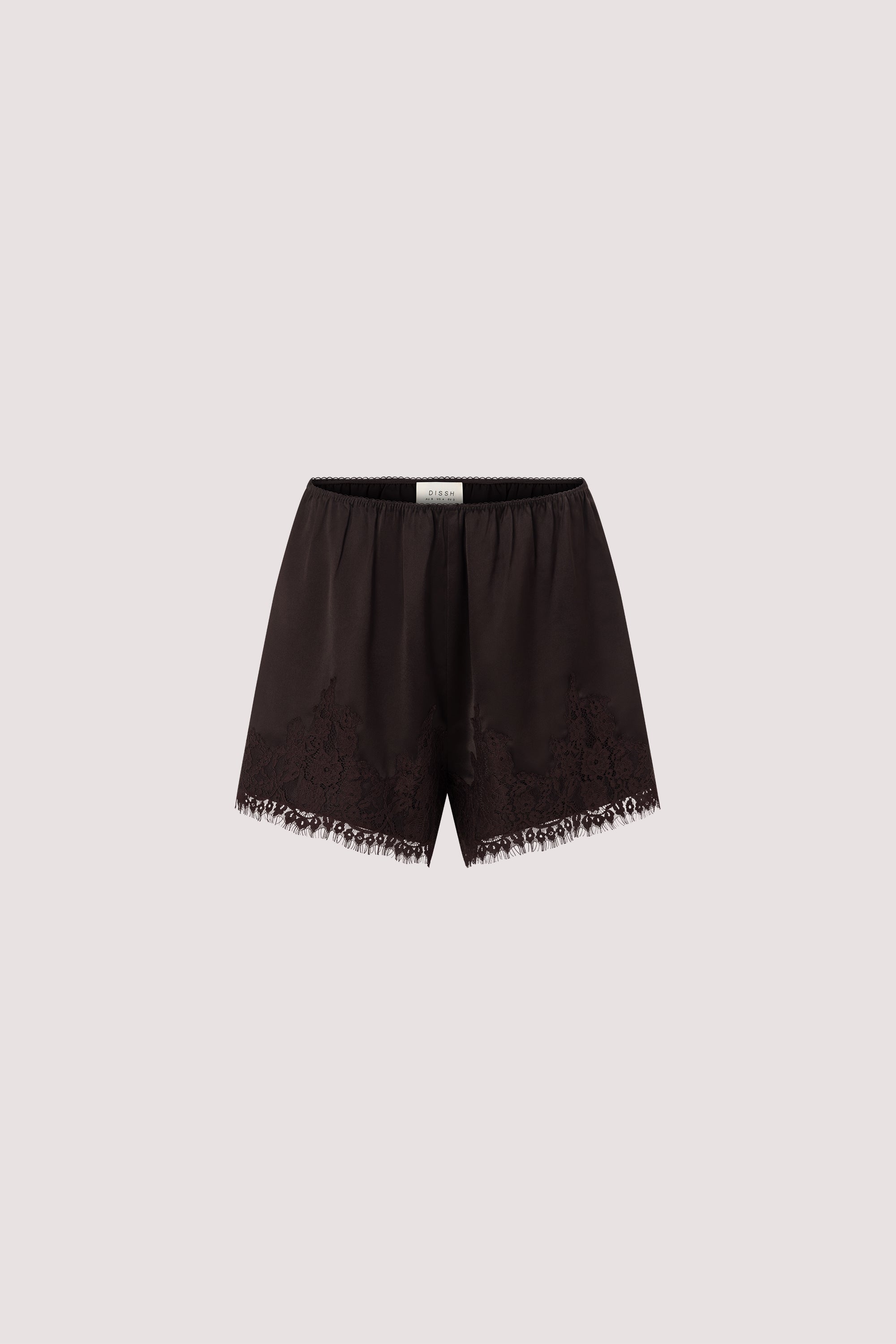 SELENE ESPRESSO SATIN SHORT