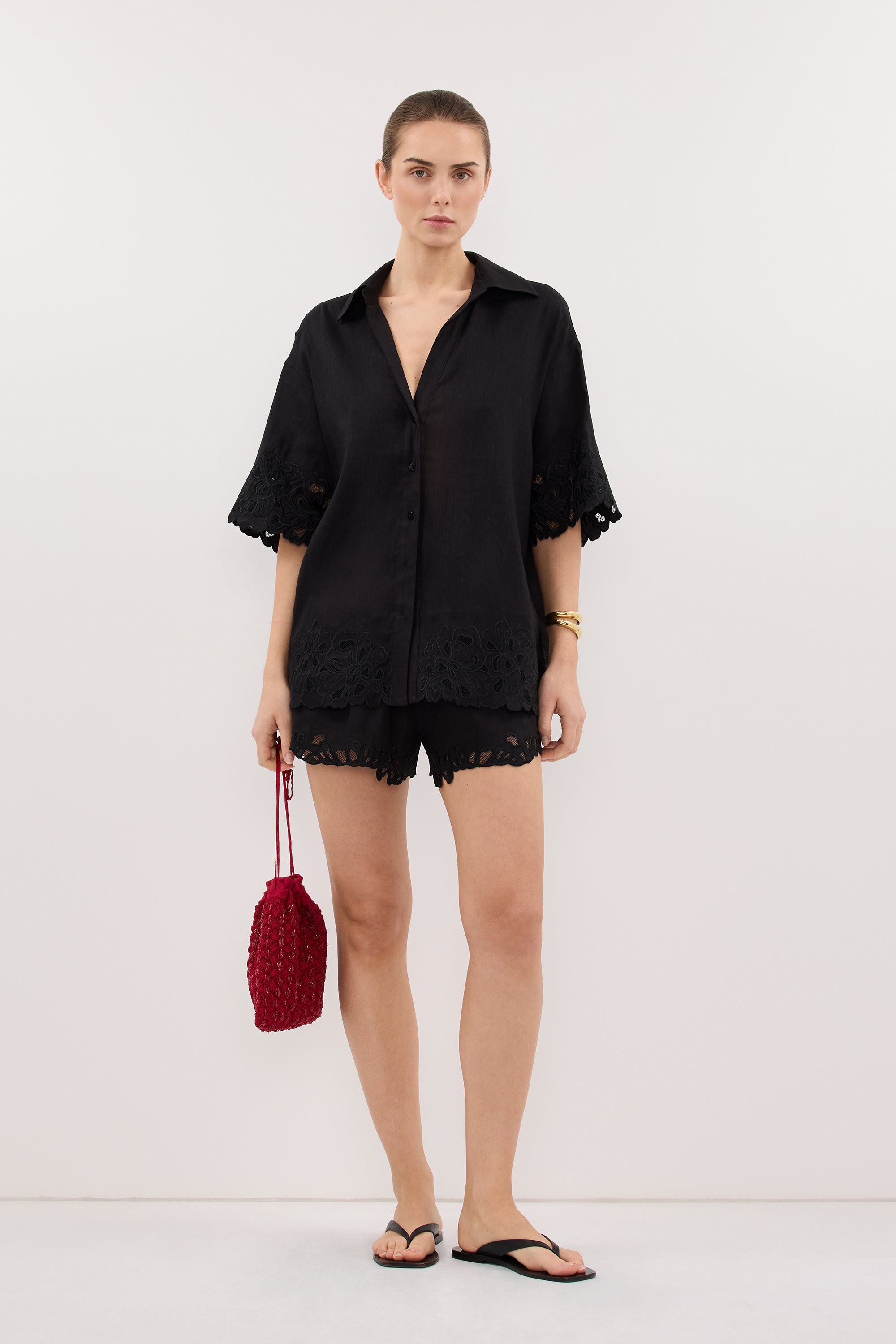 ZARIA BLACK SHORT