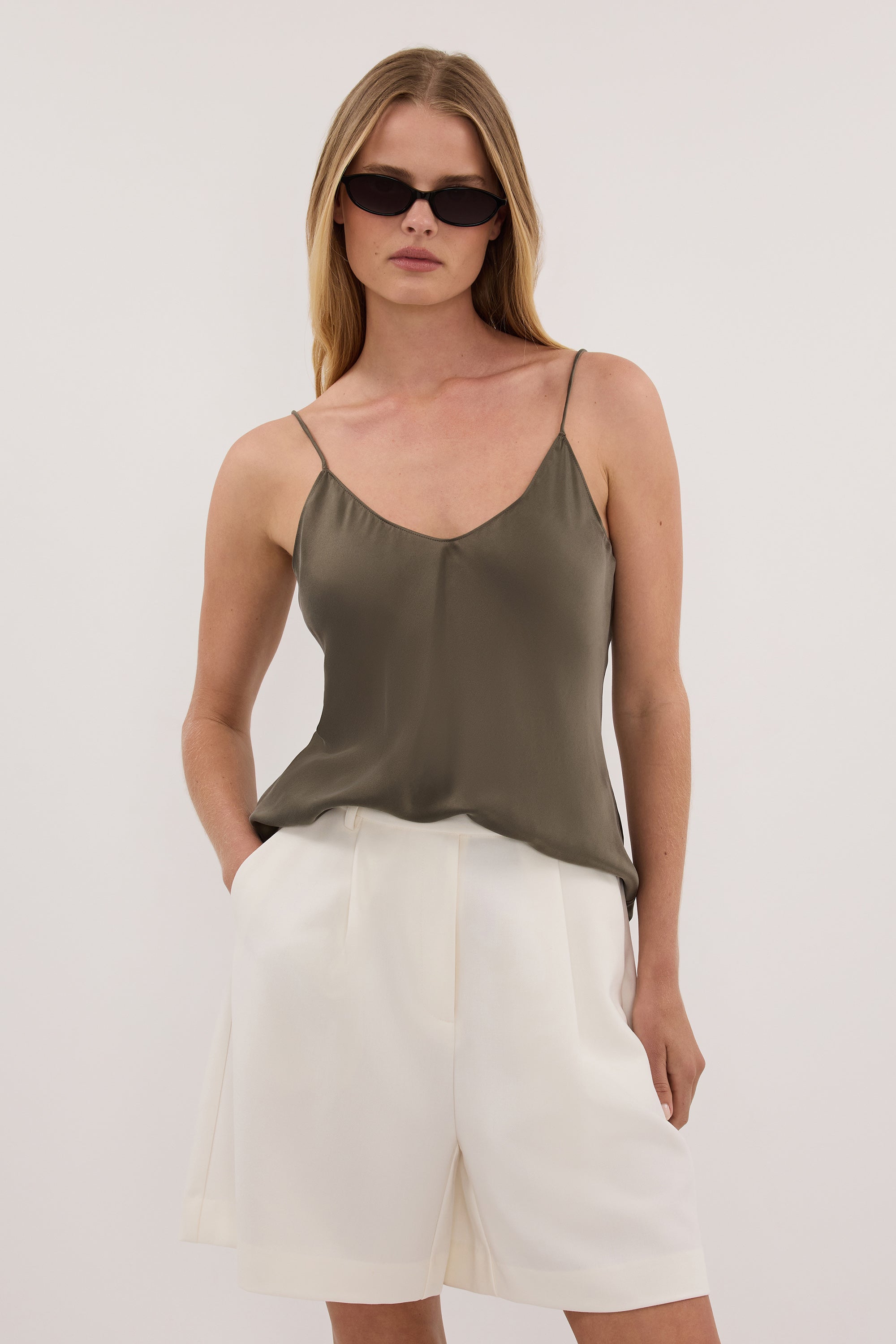 MILLIE CREAM BERMUDA SHORT