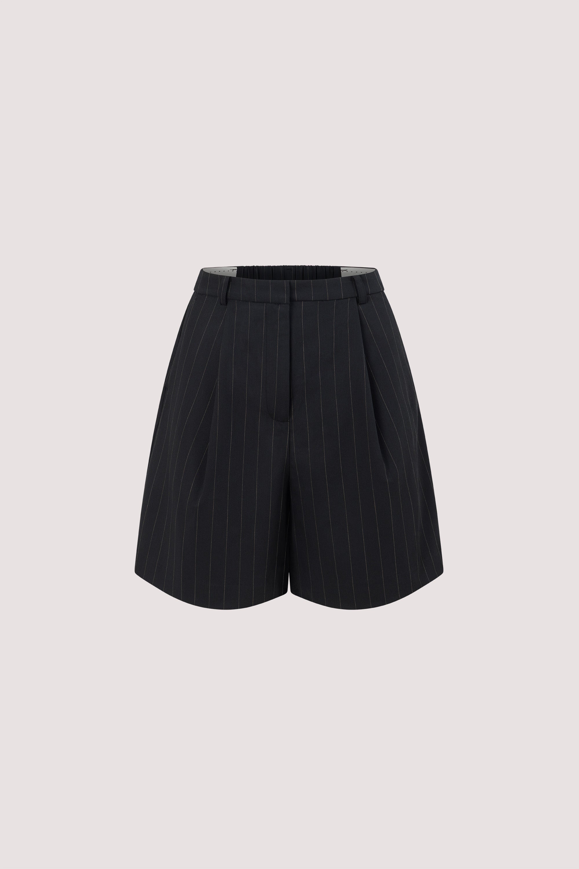 SIAN INK PINSTRIPE BERMUDA SHORT
