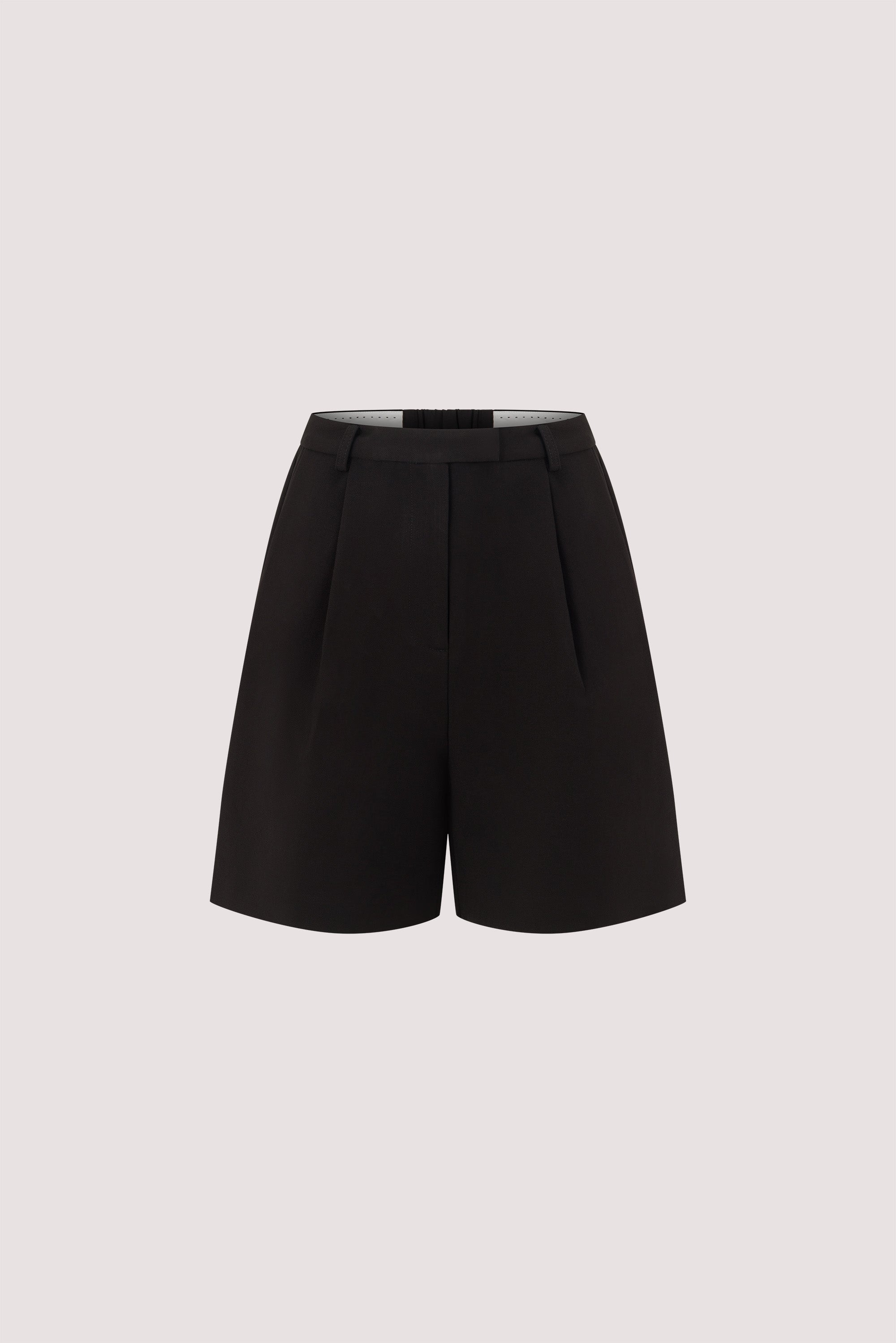 CHIARA BLACK BERMUDA SHORT