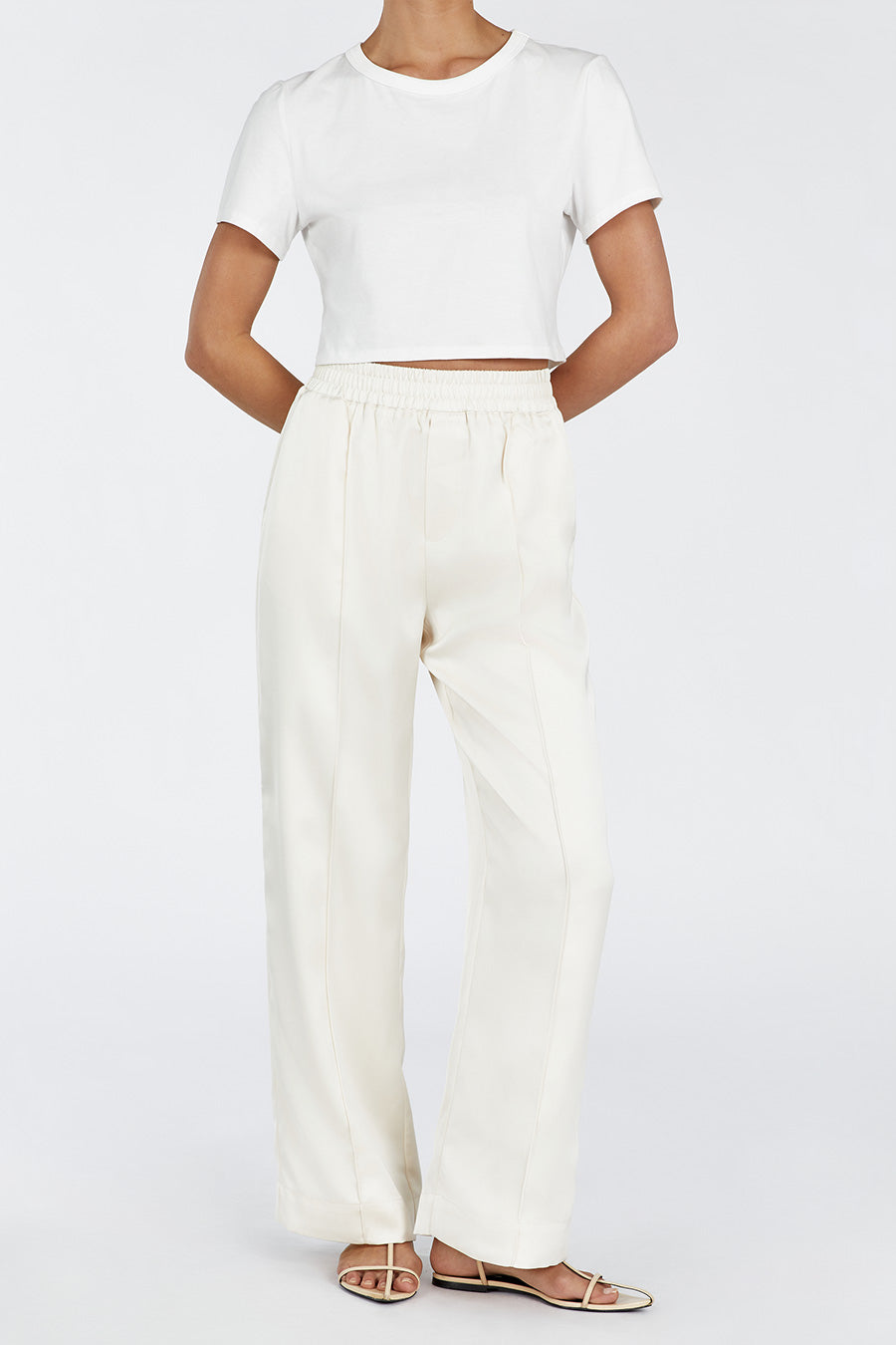 OSLO SATIN MERINGUE PANT