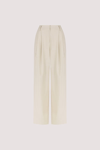 Aude wearing EDEN PLASTER TAILORED PANT