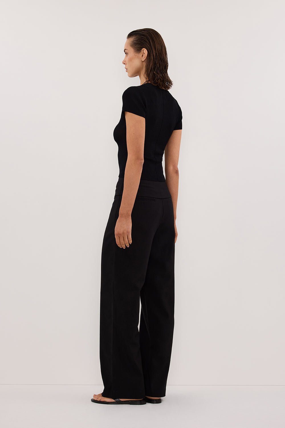 RITA BLACK TAILORED PANT