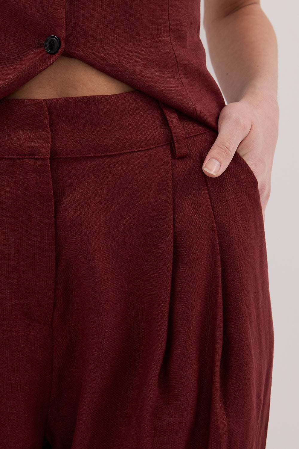 FRAN SAHARA LINEN PANT